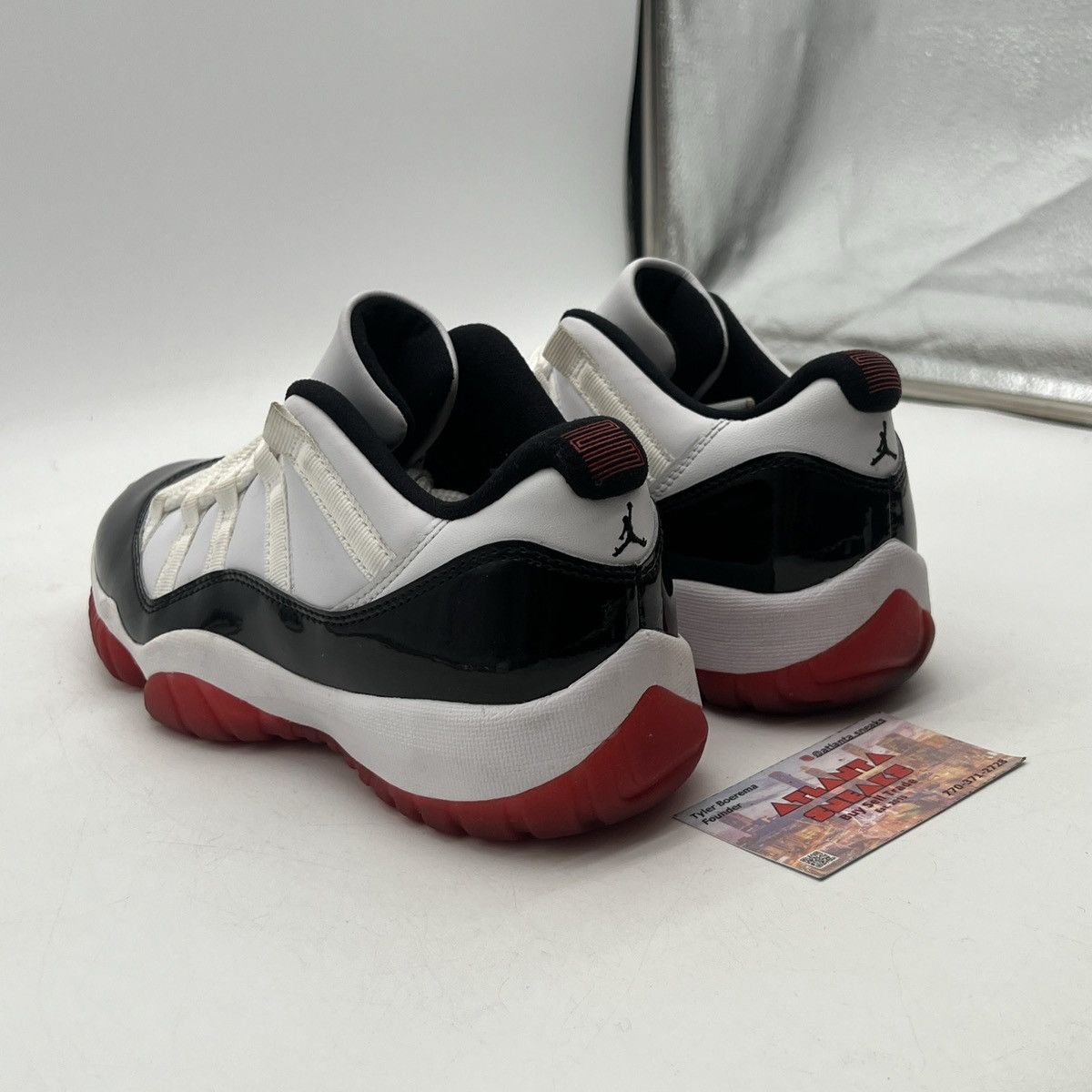 Jordan Brand Air Jordan 11 Low concord bred Size US 8.5 / EU 41-42 - 4 Thumbnail