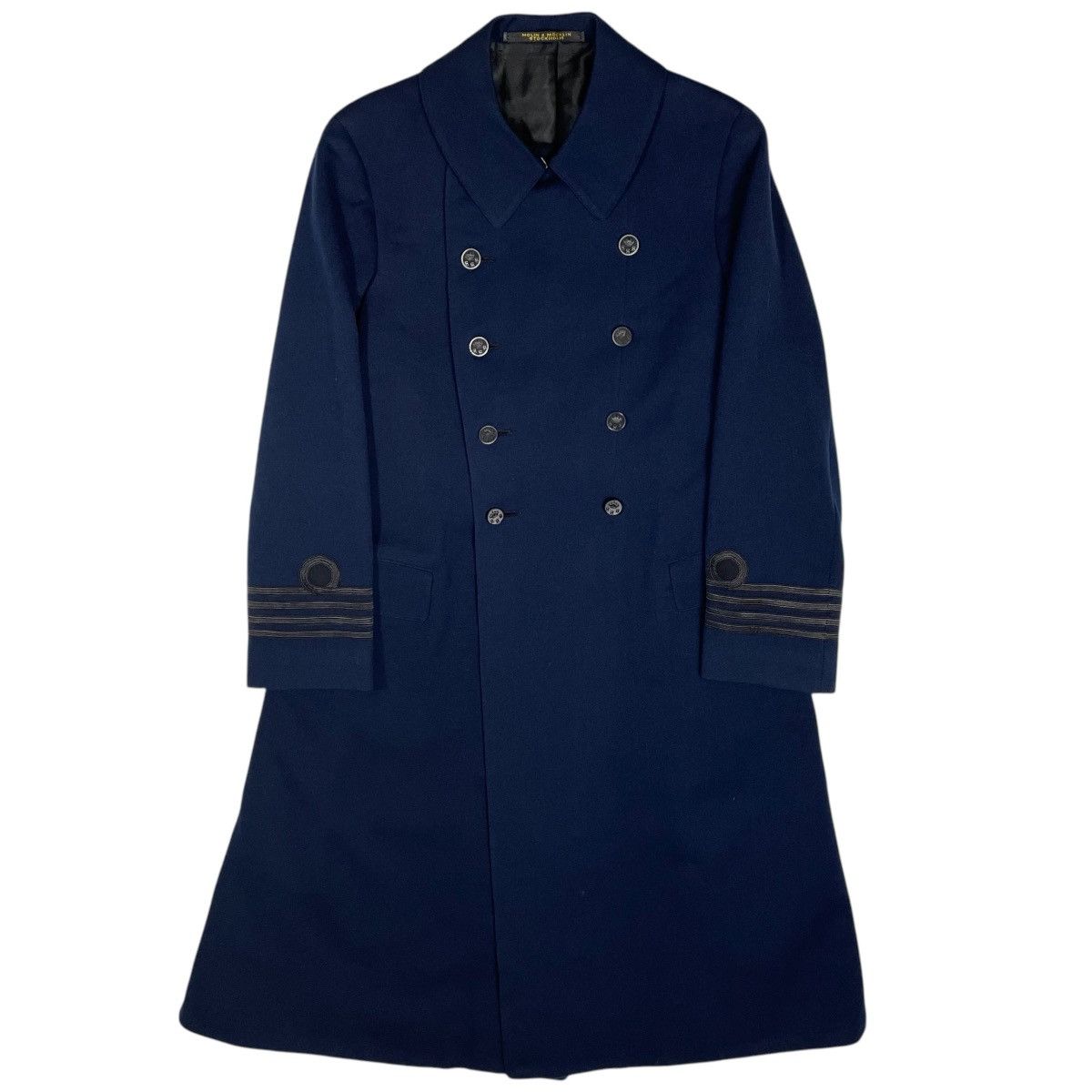 Vintage 1920s Swedish Army Lieutanant Overcoat - Medium Size US M / EU 48-50 / 2 - 1 Thumbnail