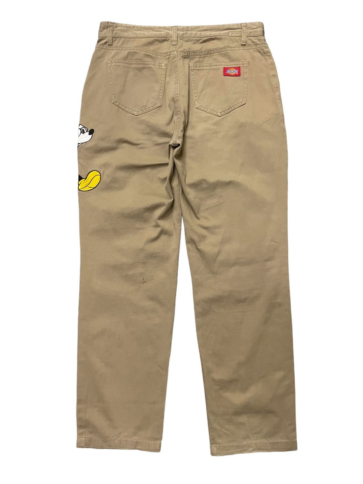 Dickies × Mickey Mouse Dickies X Mickey mouse embroidered khakis pants regular cut Size 29" - 3 Thumbnail