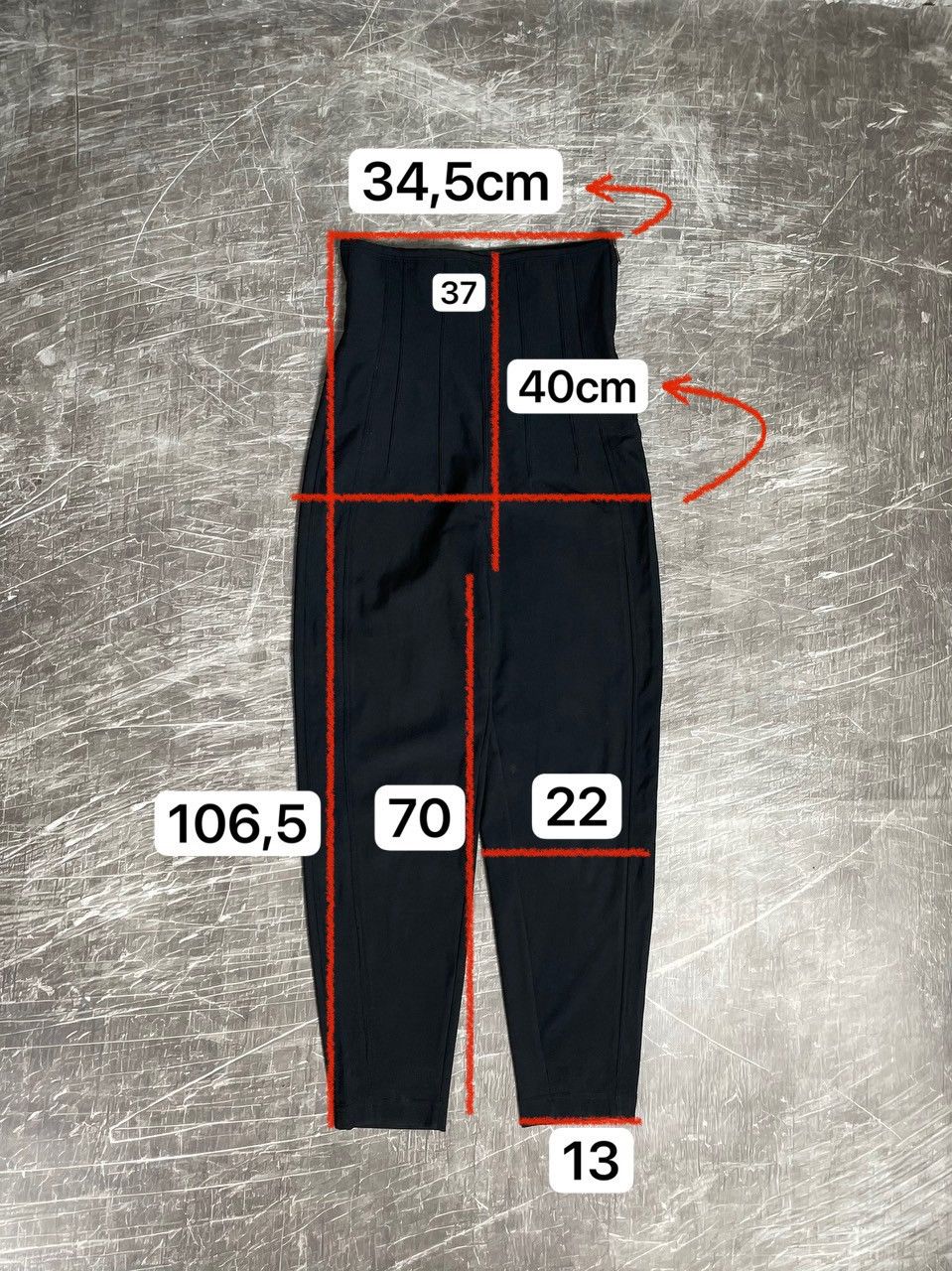 Marithe + Francois Girbaud × Vintage Marithe Francois Girbaud Vintage 80s Super High Waist Pants Size 30" / US 8 / IT 44 - 20 Thumbnail
