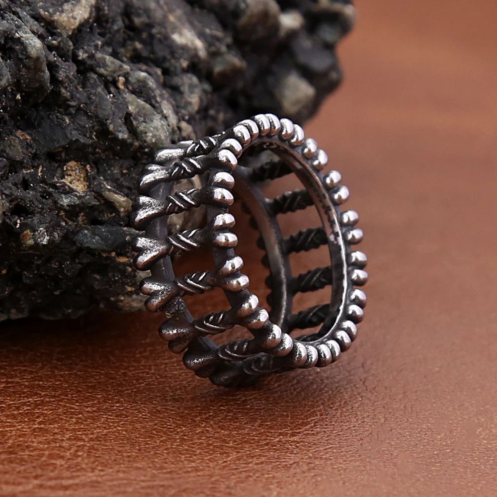 Japanese Brand × Jewelry × Vintage Vintage Stainless Steel Bone Ring Size ONE SIZE - 3 Thumbnail
