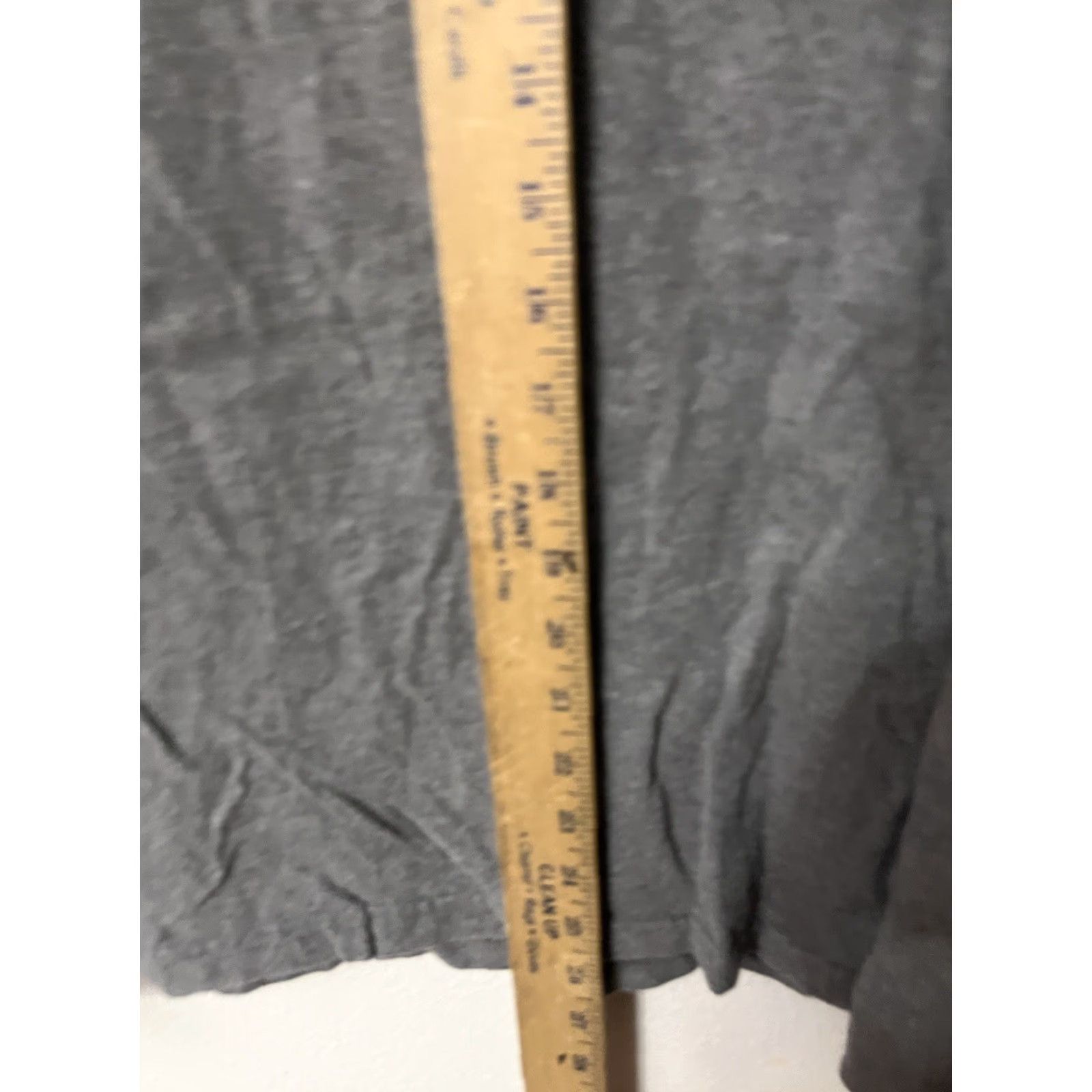 Tommy Hilfiger Tommy Hilfiger T-Shirt Men Gray Long Sleeve Crew Neck Pullover Size L Classic Knit 100% Cotton Logo Tee Shirt - Casual Everyday Wear Mens Size US L / EU 52-54 / 3 - 4 Thumbnail