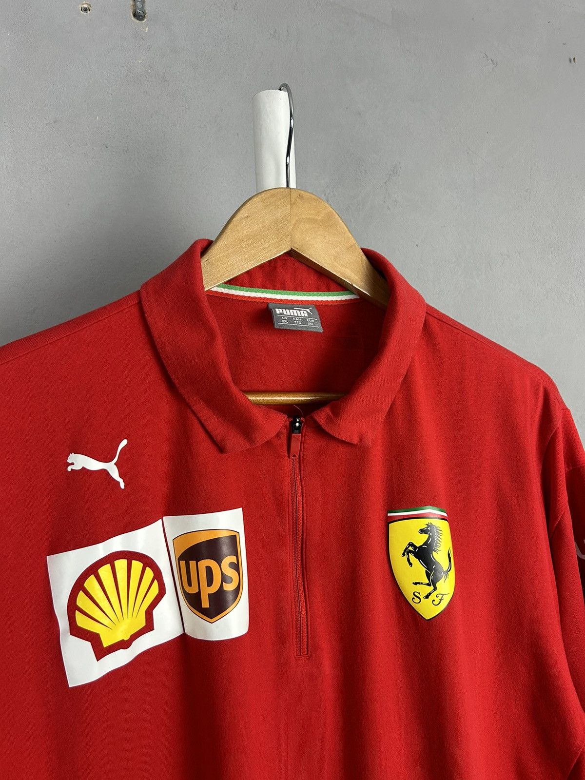 Ferrari × Puma F1 Scuderia Ferrari Puma Team Polo Shirt Size US XXL / EU 58 / 5 - 4 Thumbnail