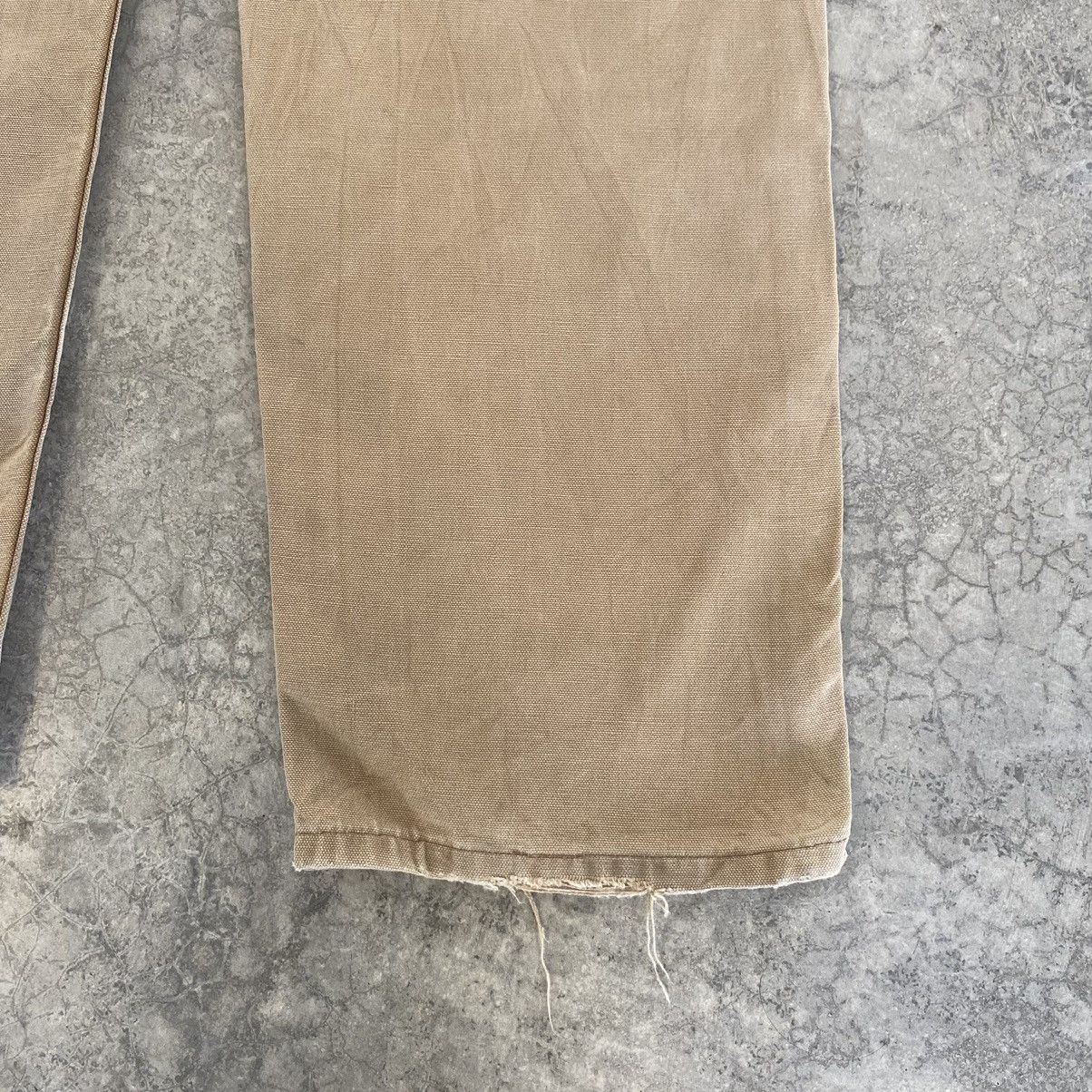 Carhartt VTG Carhartt Double Knee Faded Tan Dirty Carpenter Pants Size US 36 / EU 52 - 19 Thumbnail