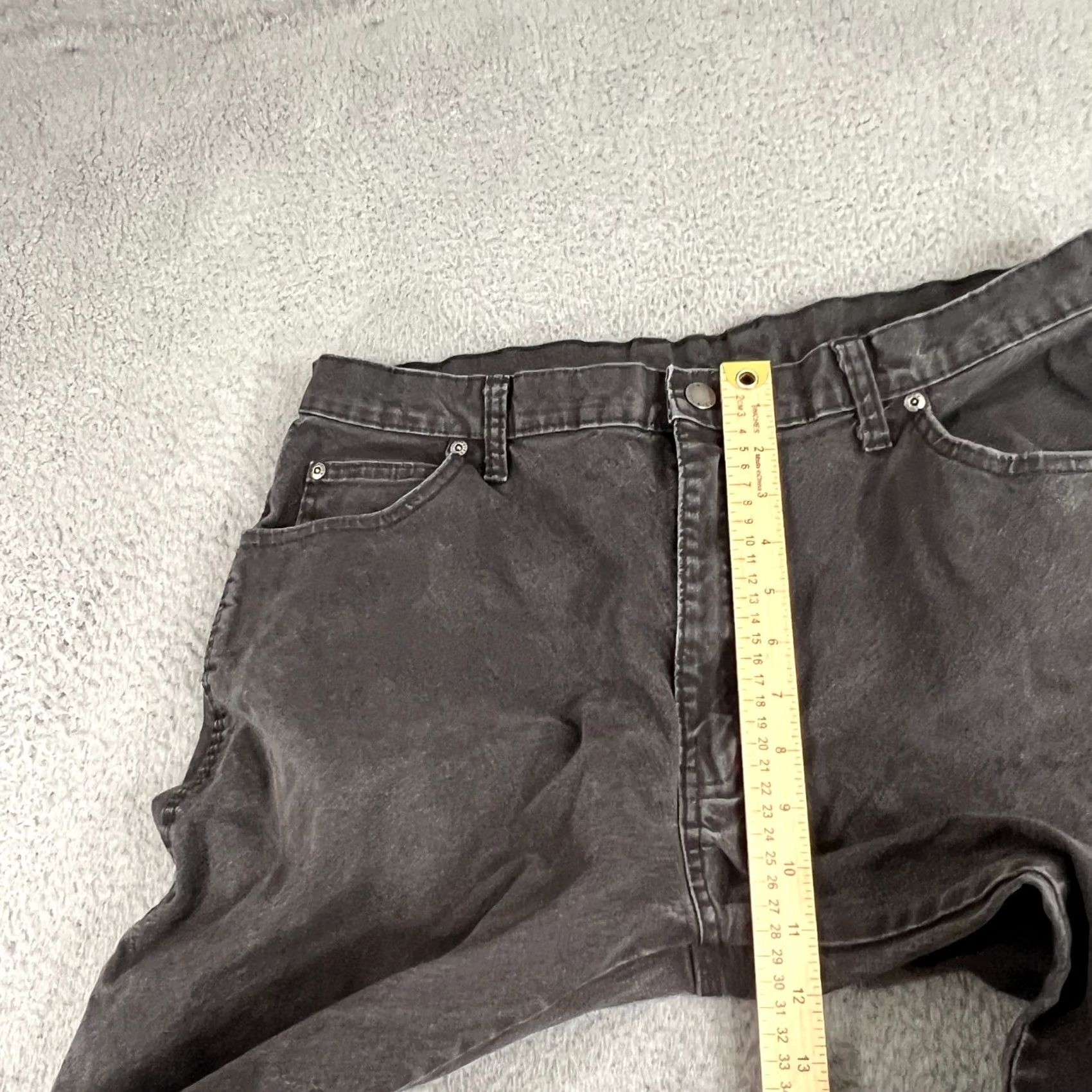 Dickies Dickies Pants Men's Size 36x32 Black Carpenter Utility Faded Skater Grunge Jean Size US 36 / EU 52 - 4 Thumbnail