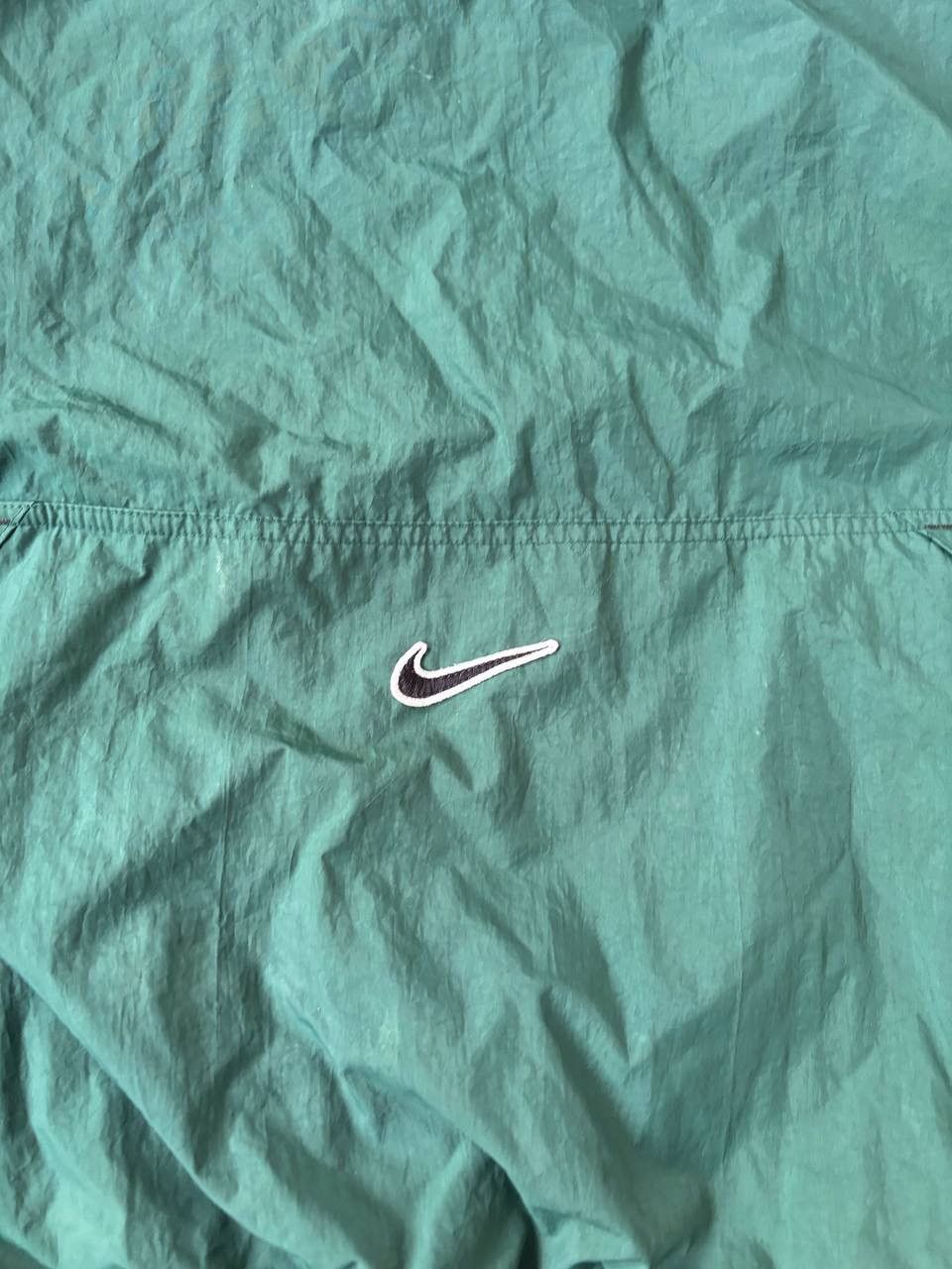 Nike × Vintage Vintage Nike neylon jacket 90s rare men’s Size US XL / EU 56 / 4 - 2 Thumbnail