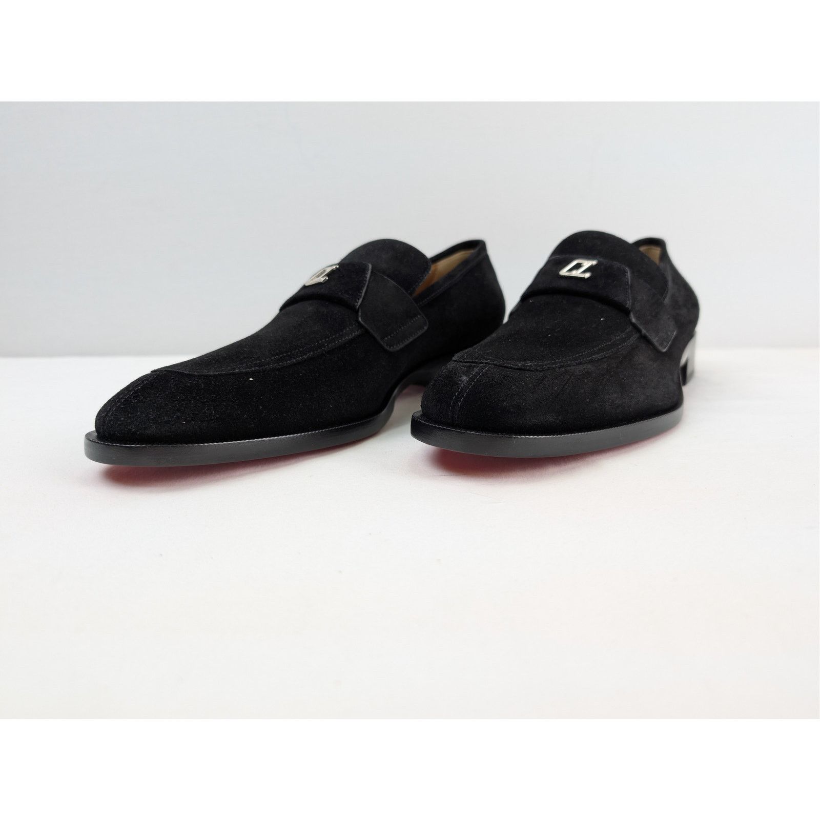 Christian Louboutin o1rshd1 Varsimoc Flat shoe Boots in Black 44.5 Size US 11.5 / EU 44-45 - 7 Thumbnail