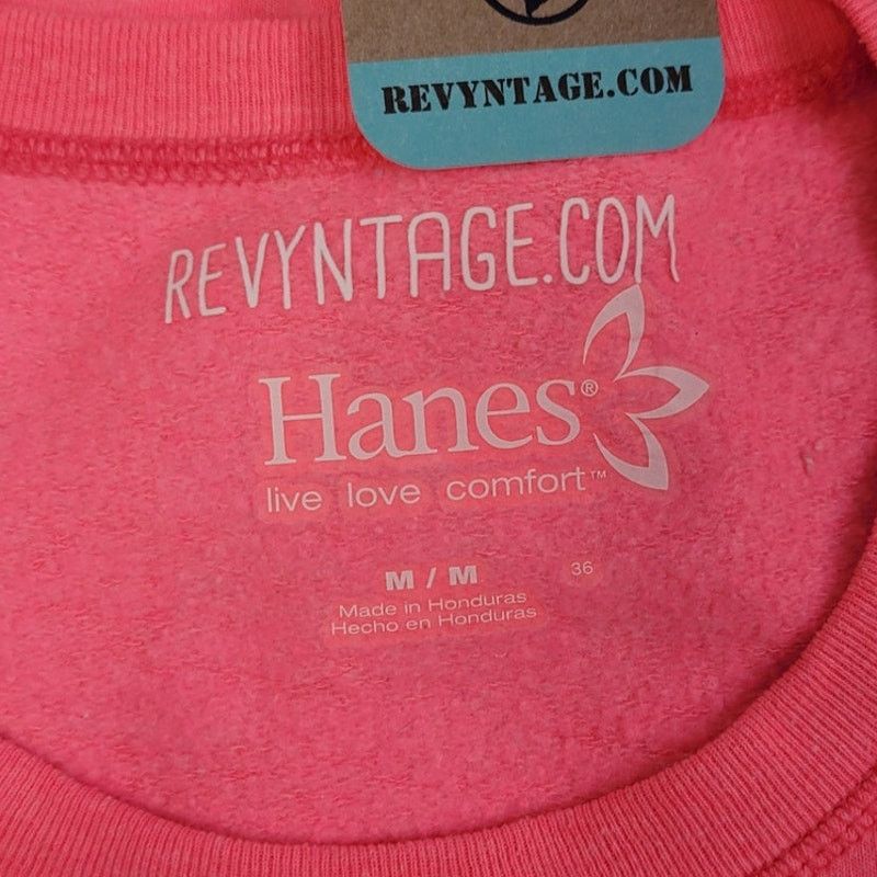 Hanes Hand Printed Womens Medium Be Kind Crew Neck Sweatshirt Size M / US 6-8 / IT 42-44 - 5 Thumbnail