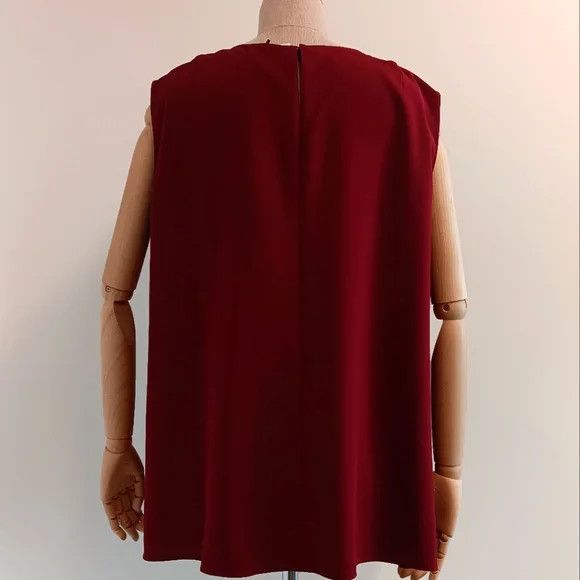 Lafayette 148 LAFAYETTE 148 NEW YORK Sleeveless Adela Silk Blouse - XXL Size XXL / US 16-18 / IT 52-54 - 4 Thumbnail