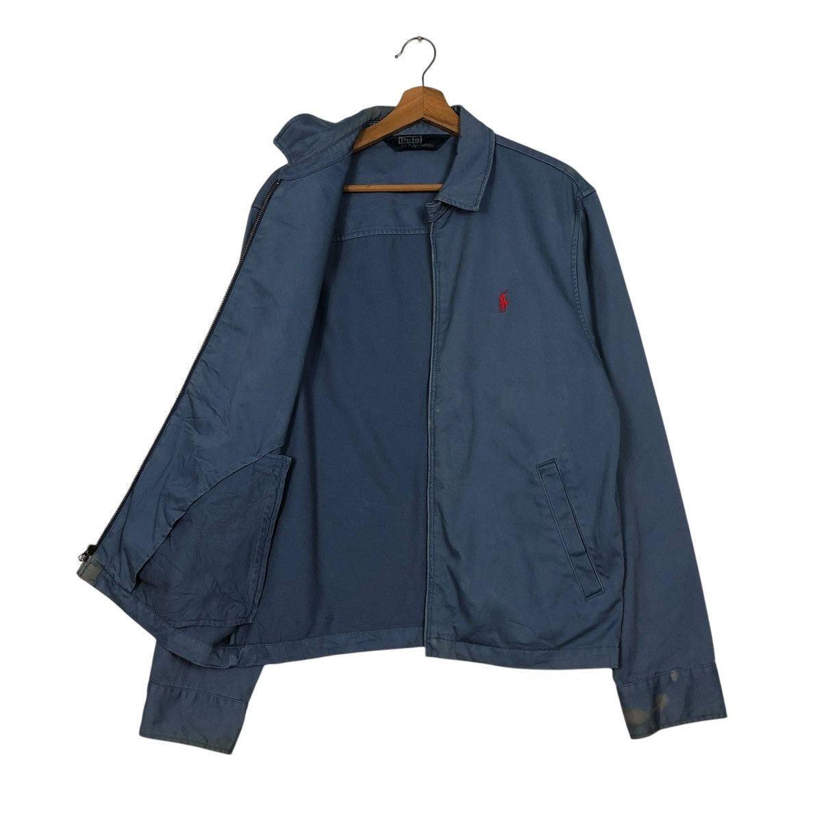 Polo Ralph Lauren 🔥VINTAGE BOMBER JACKET ZIPPER POLO RALPH LAUREN Size US M / EU 48-50 / 2 - 13 Thumbnail