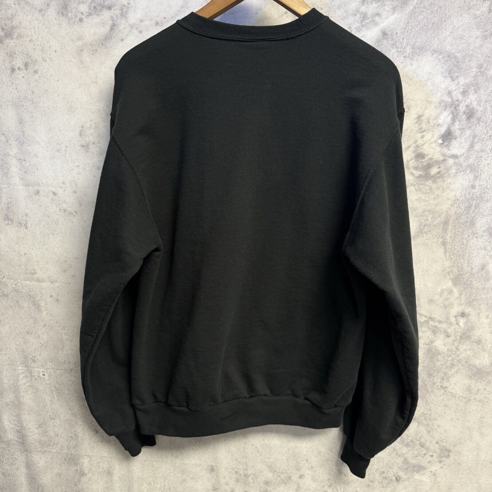 Vintage Vintage Skateboarding Sweatshirt Mens M Black Crew Neck Embr Size US M / EU 48-50 / 2 - 2 Thumbnail