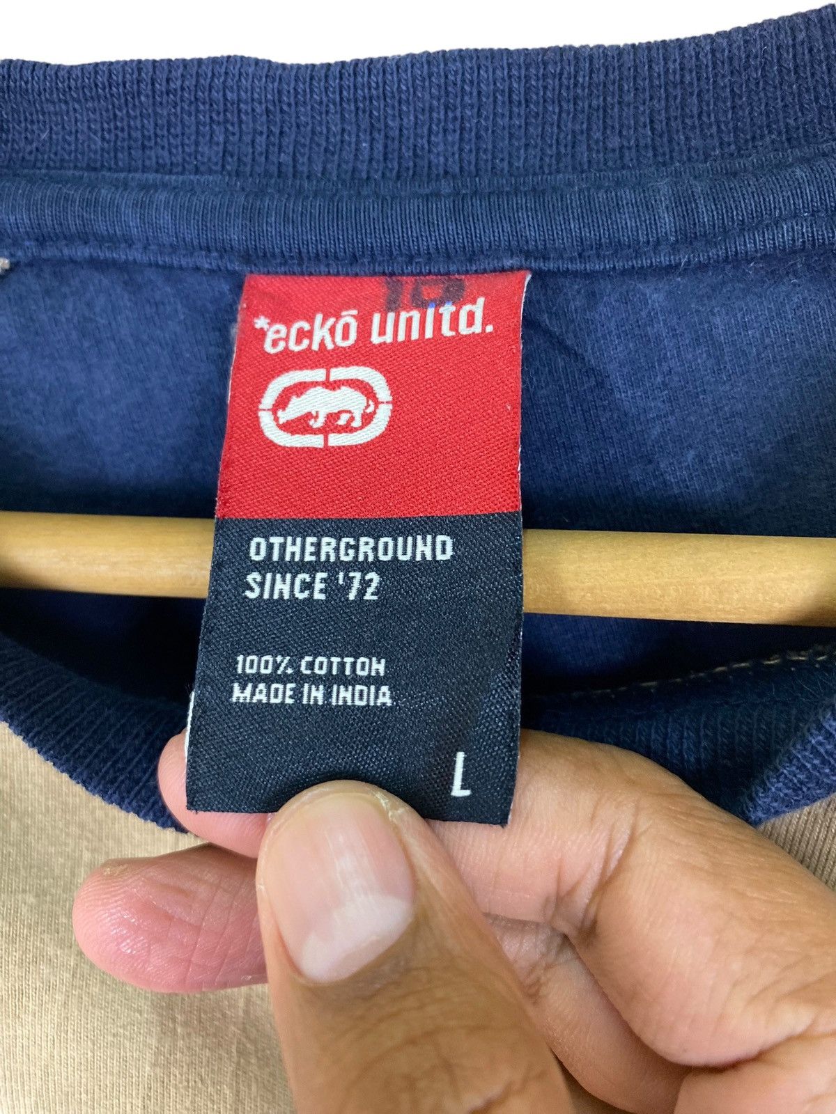Ecko Unltd. Ecko Unltd Big Logo Long Sleeve Shirt Size US L / EU 52-54 / 3 - 10 Thumbnail