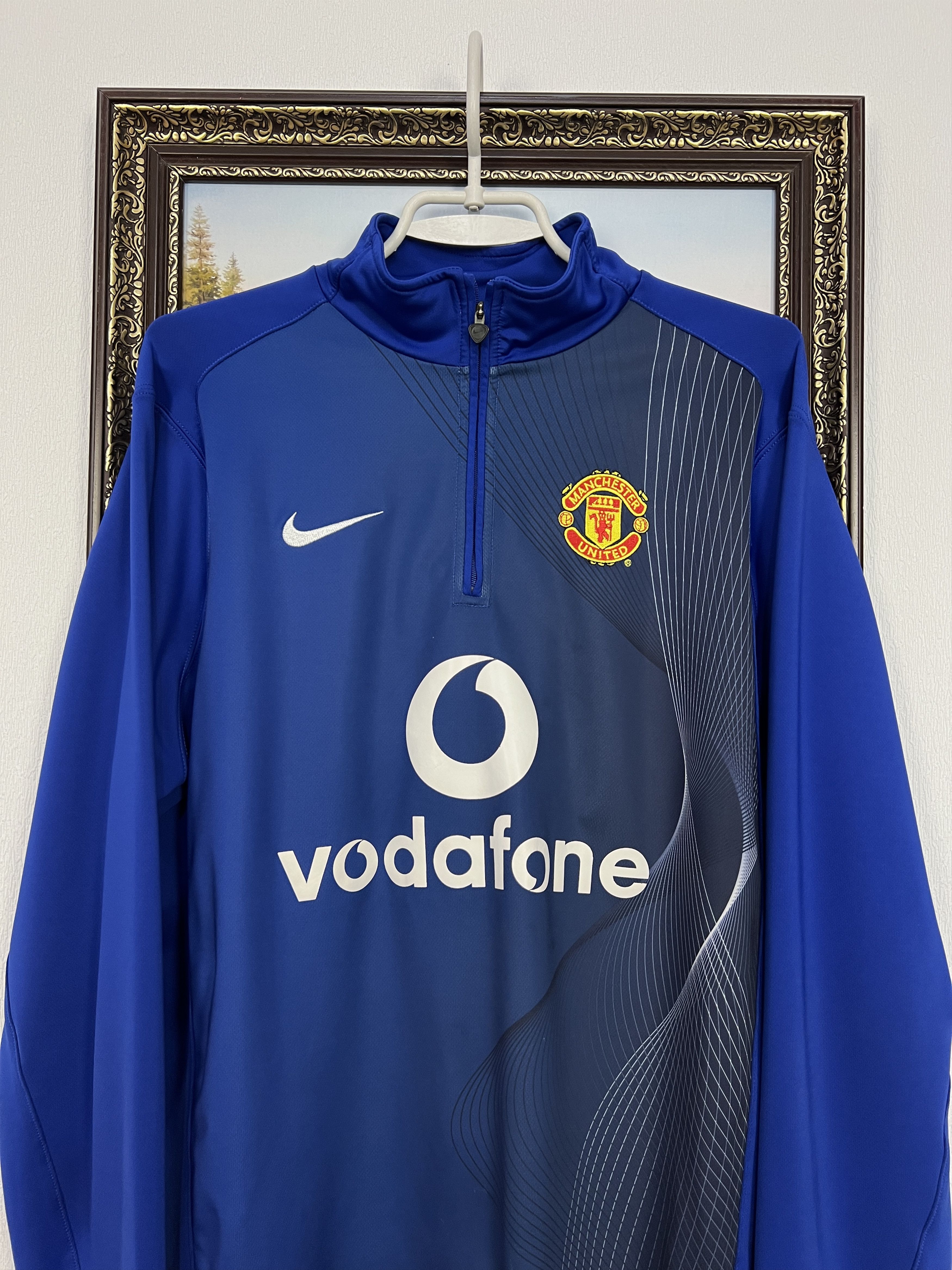 Vintage Nike Manchester United Football Train Sweatshirt