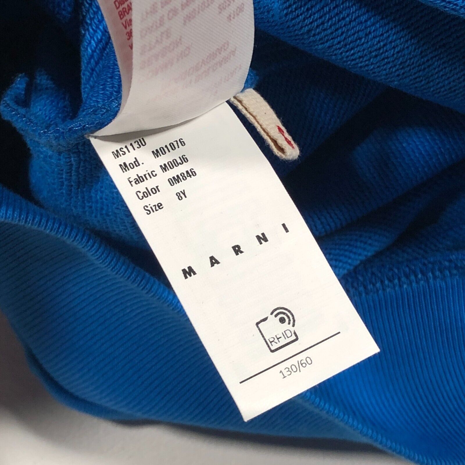 Marni Marni Kids 3D Logo Sweatshirt Sweater Crewneck youth 8 Size M / US 6-8 / IT 42-44 - 7 Thumbnail