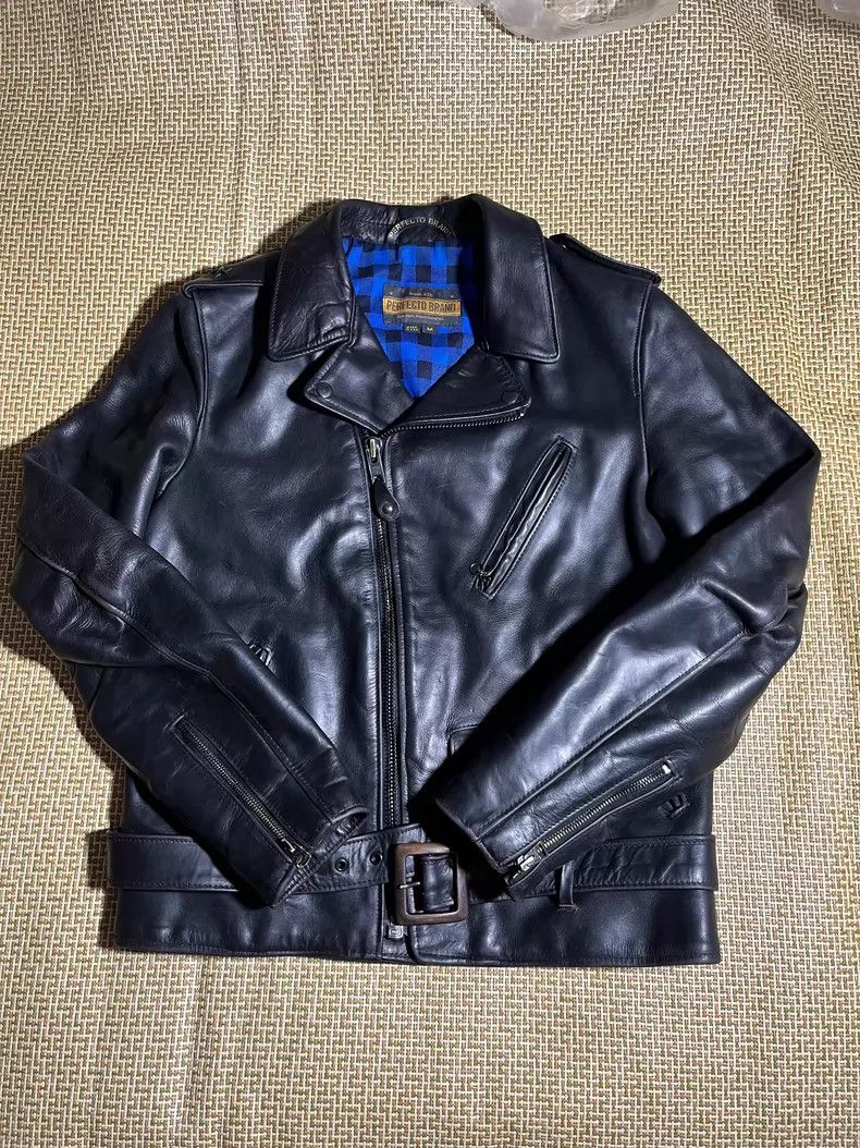 Schott Schott P613s Black Star Holwen Leather Jacket Size US M / EU 48-50 / 2 - 4 Thumbnail