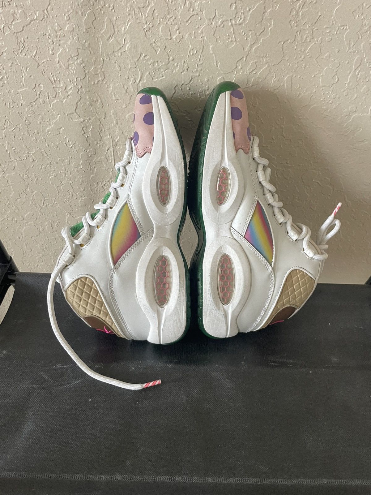 Reebok Reebok Question Mid Candyland Size US 10 / EU 43 - 12 Thumbnail