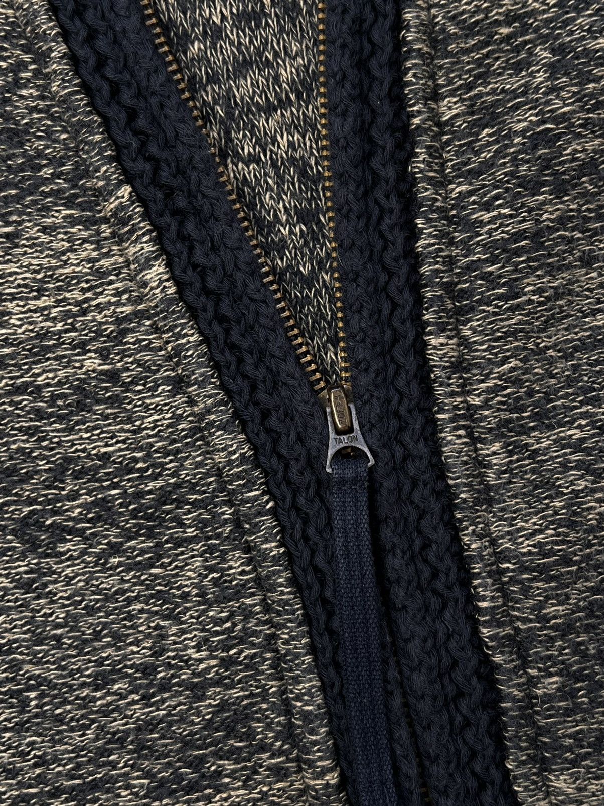 Denim & Supply Ralph Lauren × RRL Ralph Lauren × Vintage Vintage Ralph Lauren Denim&Supply Zip Shawl Cardigan Sweater Size US XL / EU 56 / 4 - 3 Thumbnail