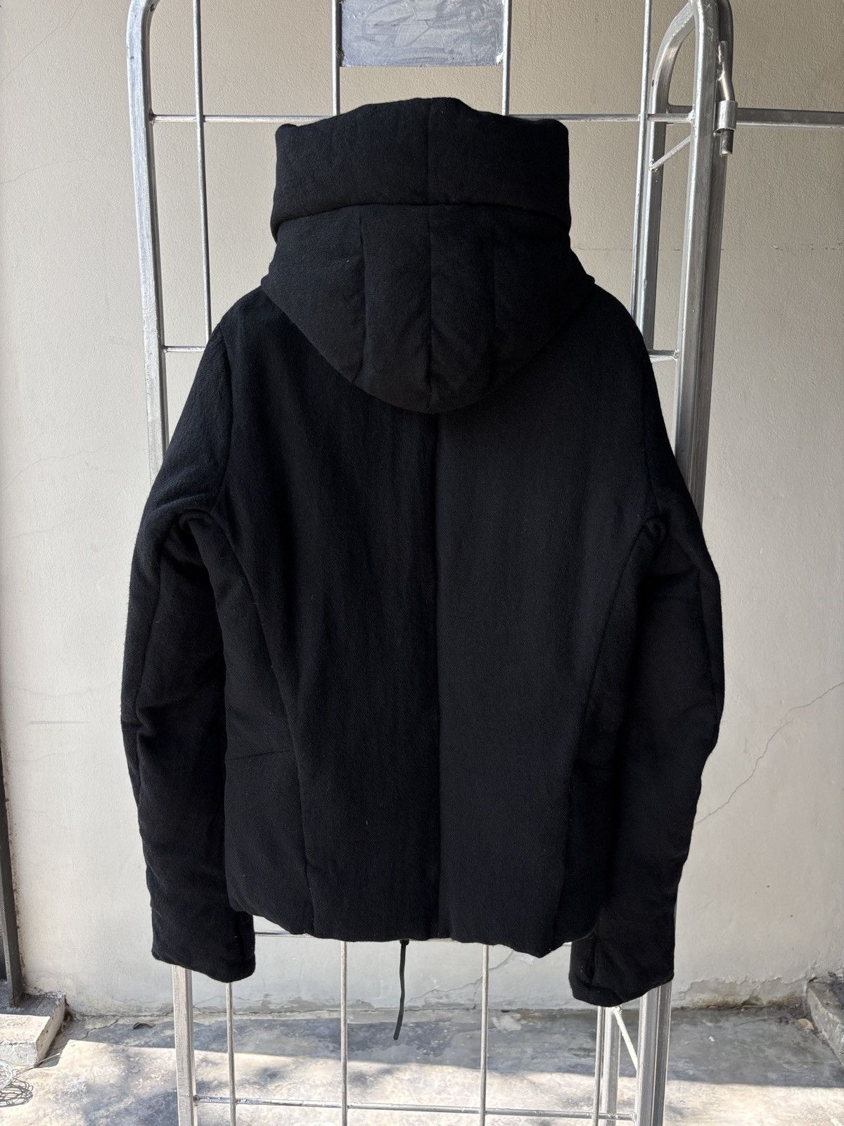 The Viridi-anne The Viridi-Anne Asymmetric Hoodie Shell Wool Down Jacket Size US M / EU 48-50 / 2 - 8 Thumbnail