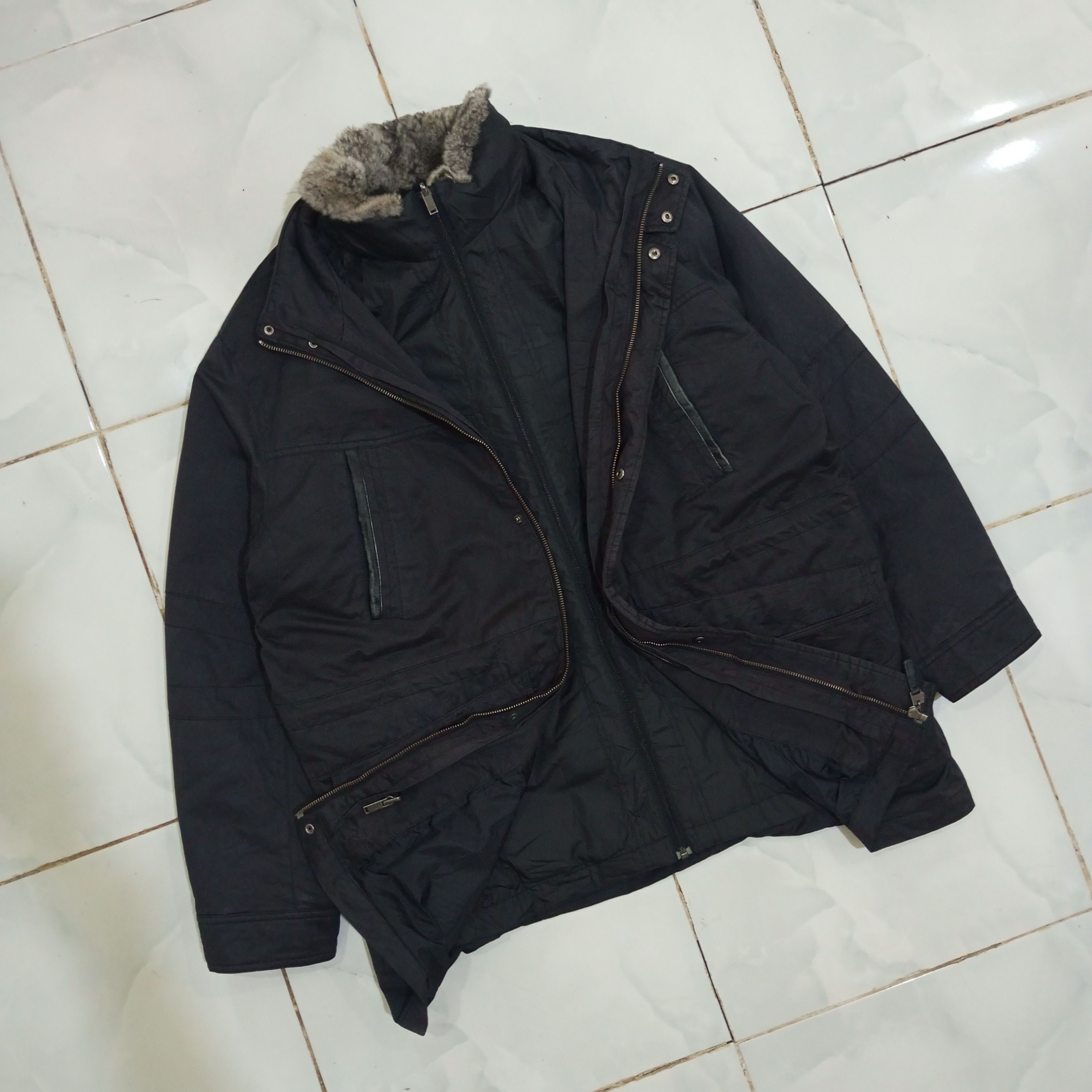 Japanese Brand × Lacoste Lacoste wax 2 layer jacket vintage Size US L / EU 52-54 / 3 - 4 Thumbnail