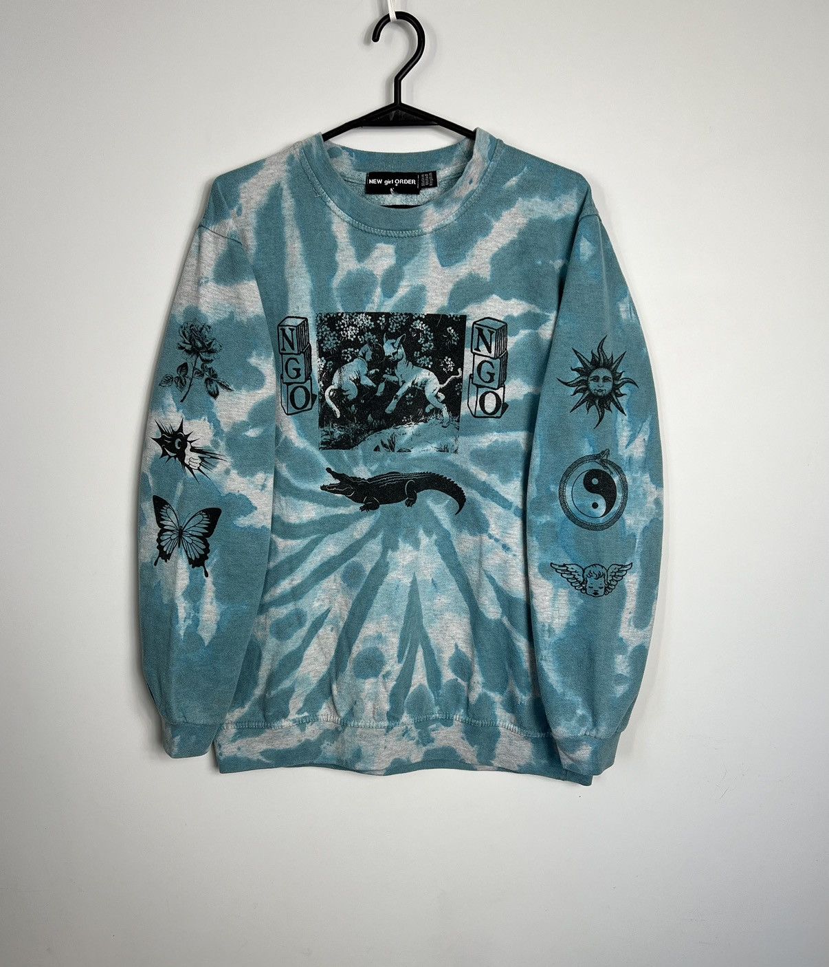 Vintage Sweatshirt NGO vintage great print Size US L / EU 52-54 / 3 - 1 Thumbnail