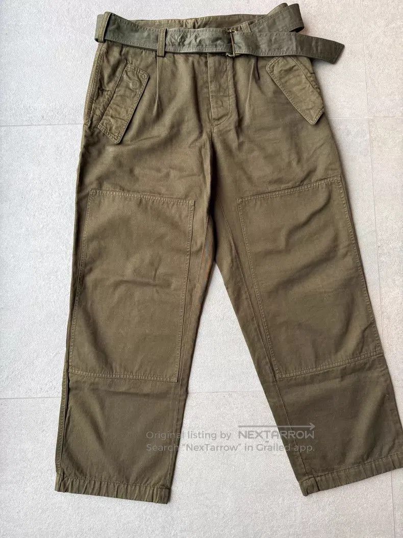 Dries Van Noten Dries Van Noten Belt Cargo Pants Size US 34 / EU 50 - 2 Thumbnail