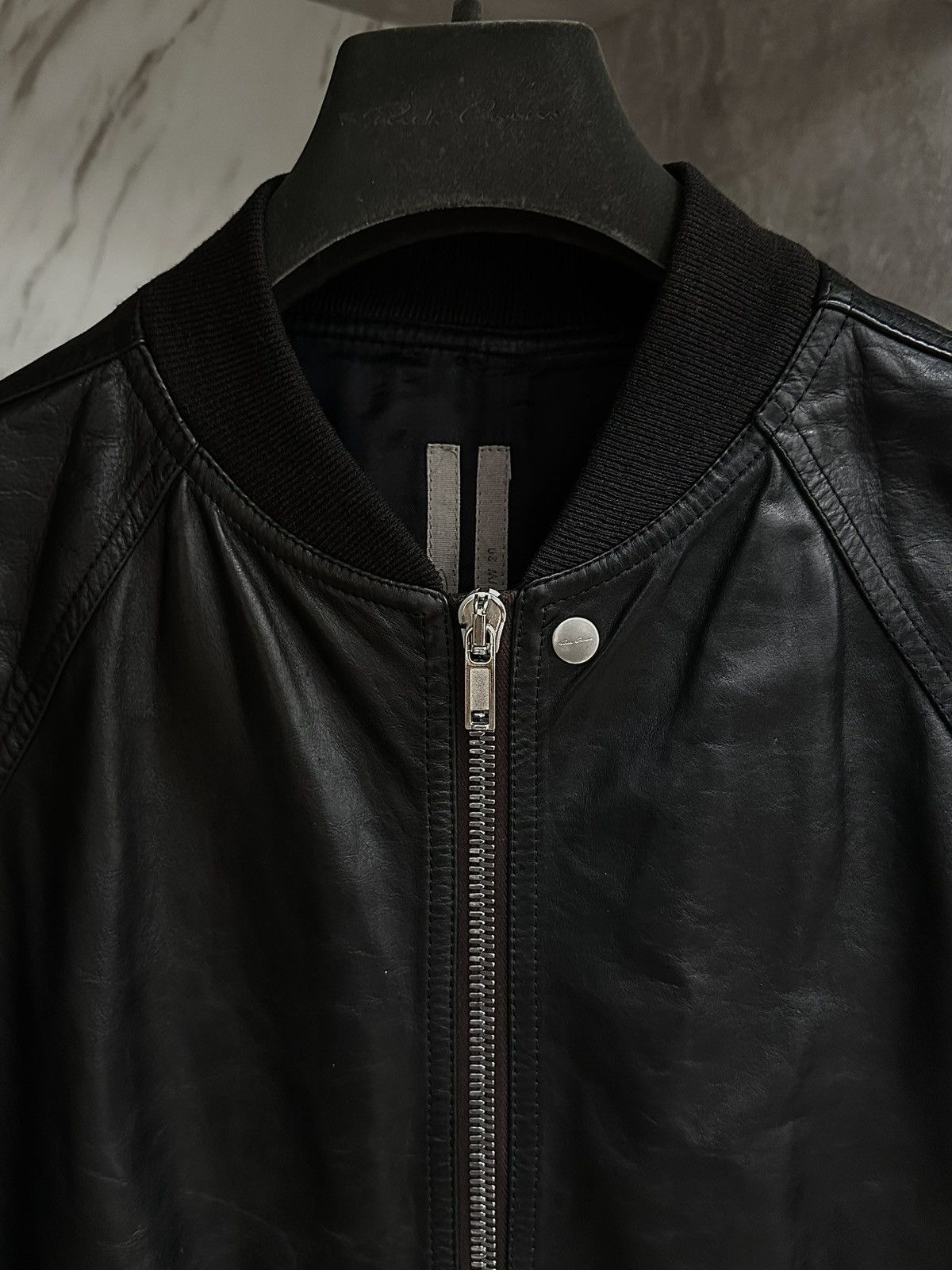 Rick Owens Rick Owens FW20 leather jacket Size US M / EU 48-50 / 2 - 11 Thumbnail