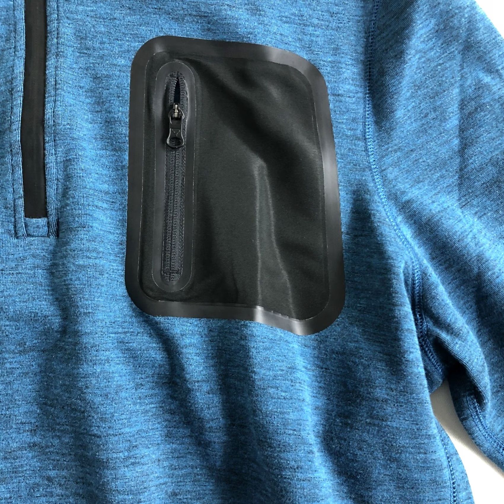 American Eagle Outfitters VINTAGE American Eagle Outfitters Active Flex 1/4 Zip Blue Mock Neck Sweater Mens 2XL Size US XXL / EU 58 / 5 - 4 Thumbnail