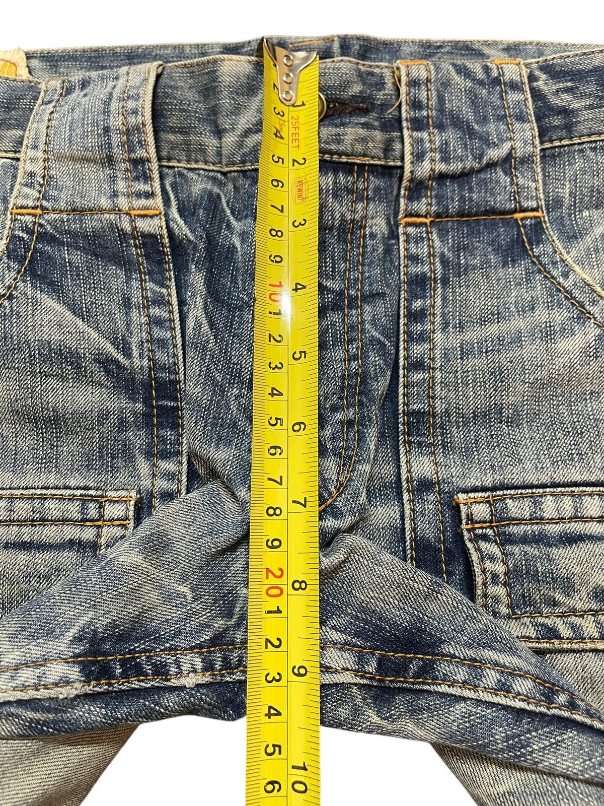 Hysteric Glamour Vintage Japanese Brand Bush Pants Thunder Wash Baggy Jeans Size US 32 / EU 48 - 17 Thumbnail