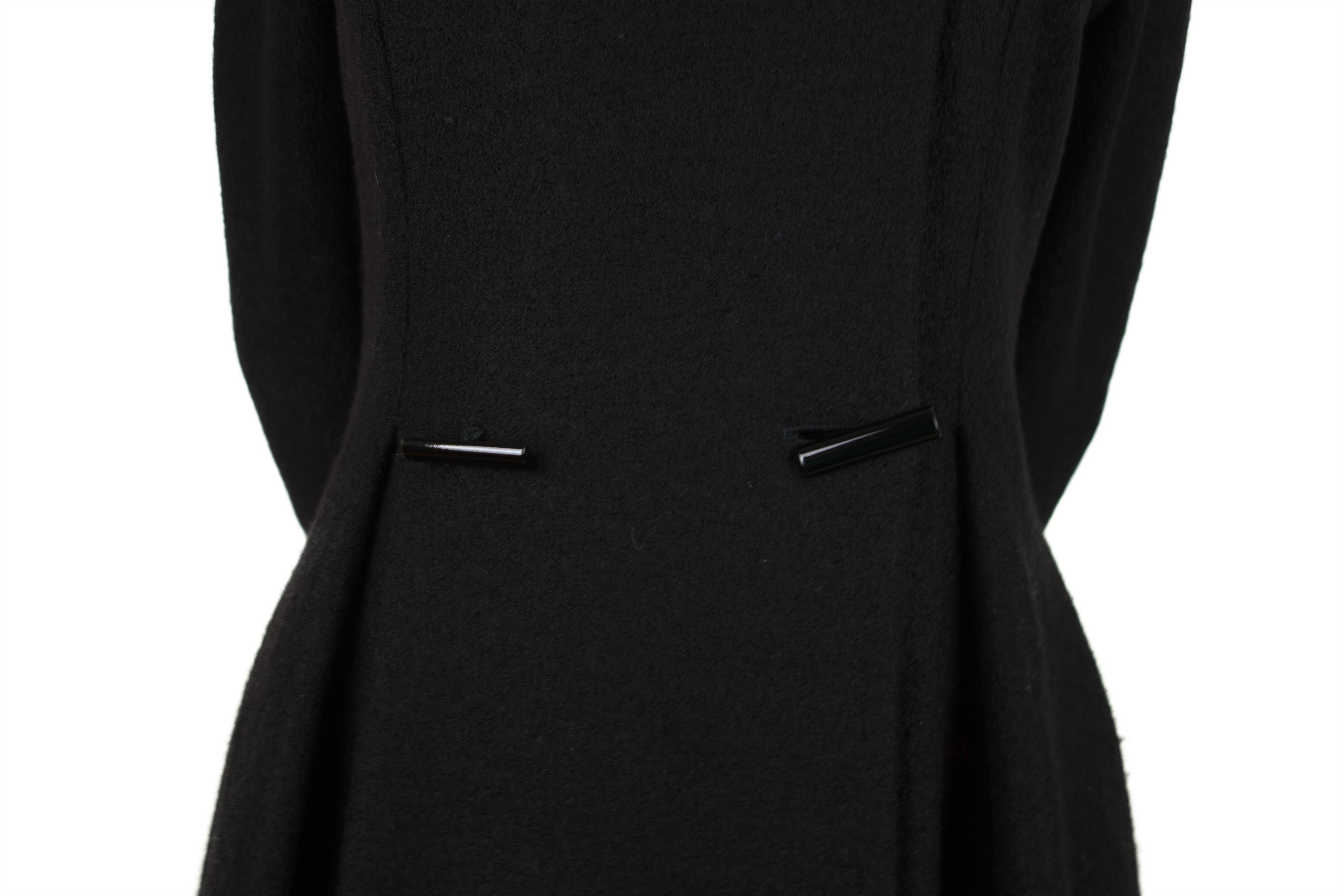 plein sud Plein Sud Wool Coat Fur Collar Long Jacket Faycal Amor US 4 Size XS / US 0-2 / IT 36-38 - 9 Thumbnail