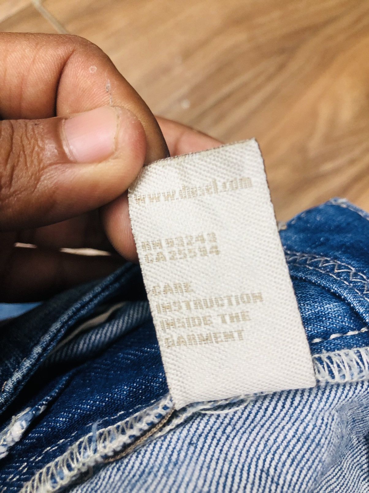 Diesel Diesel Industry Distress Jeans (34) Size 26" / US 2 / IT 38 - 17 Thumbnail