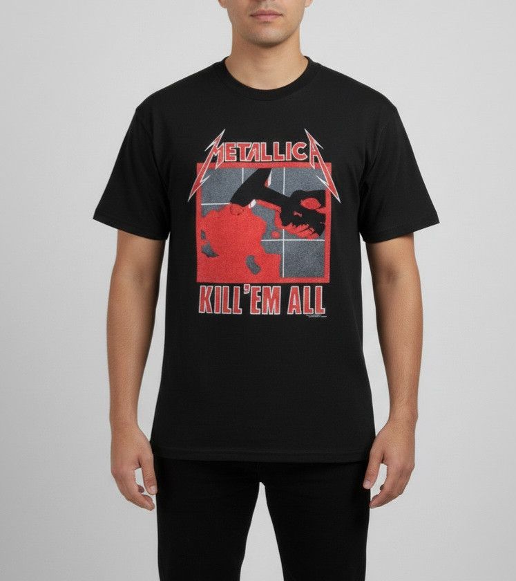 Vintage 💥FINAL DROP💥VINTAGE BROCKUM 80 90 S METALLICA Size US L / EU 52-54 / 3 - 1 Thumbnail