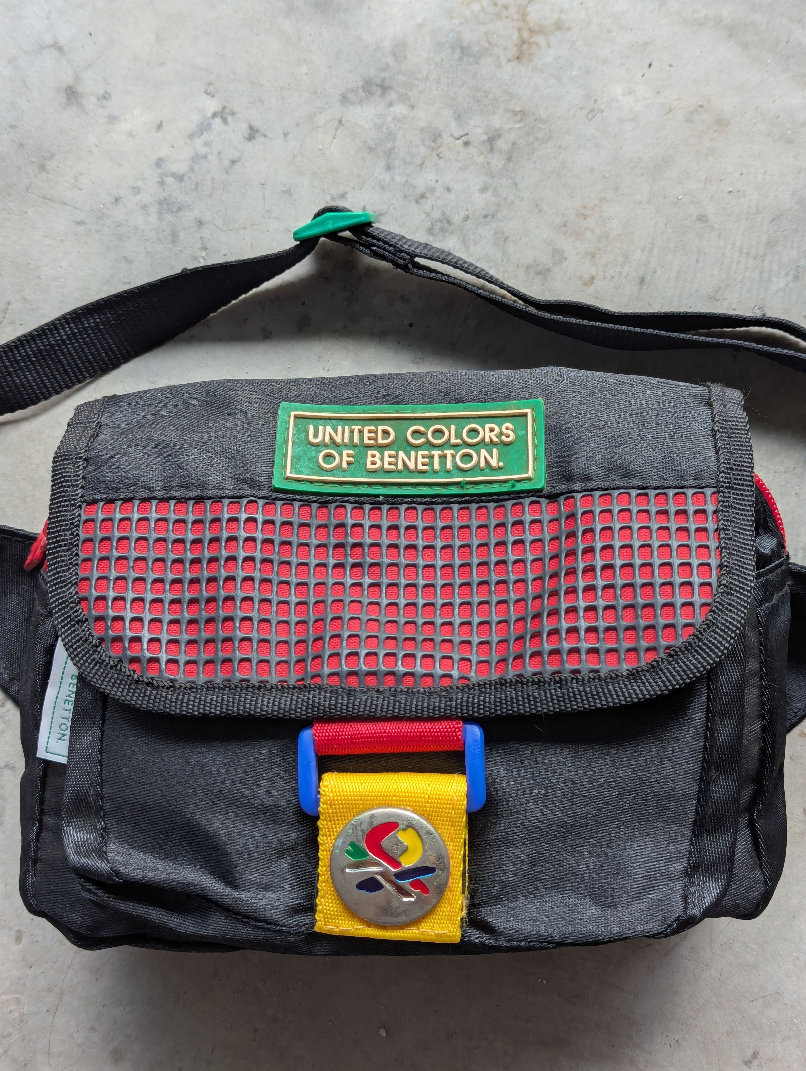 United Colors Of Benetton UCB UNITED COLORS OF BENETTON Multicolor Waist Pouch Bag Size ONE SIZE - 2 Thumbnail
