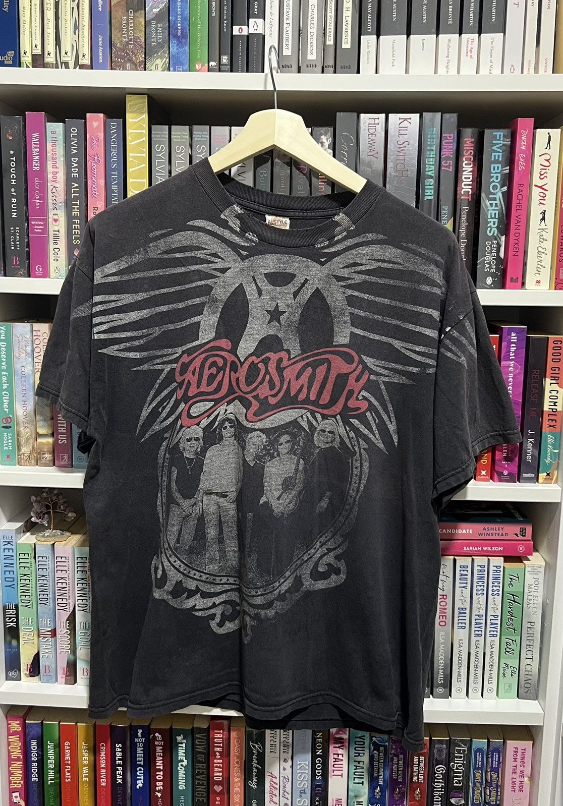 Aerosmith Aerosmith Band World Tour Tee Size US XL / EU 56 / 4 - 1 Thumbnail