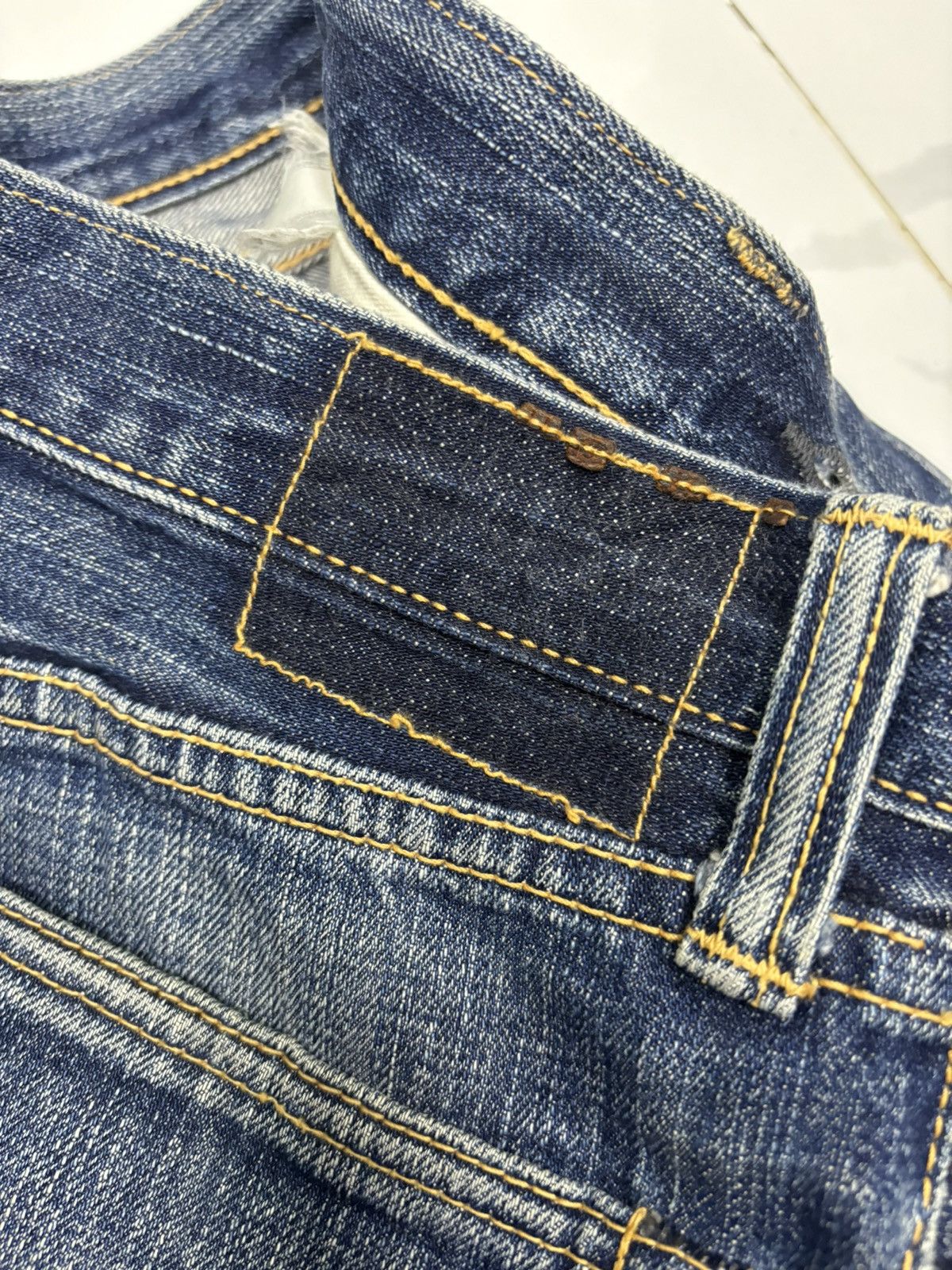 The Flat Head 🔥VTG THE FLAT HEAD SELVEDGE DENIM JEANS Size US 30 / EU 46 - 13 Thumbnail