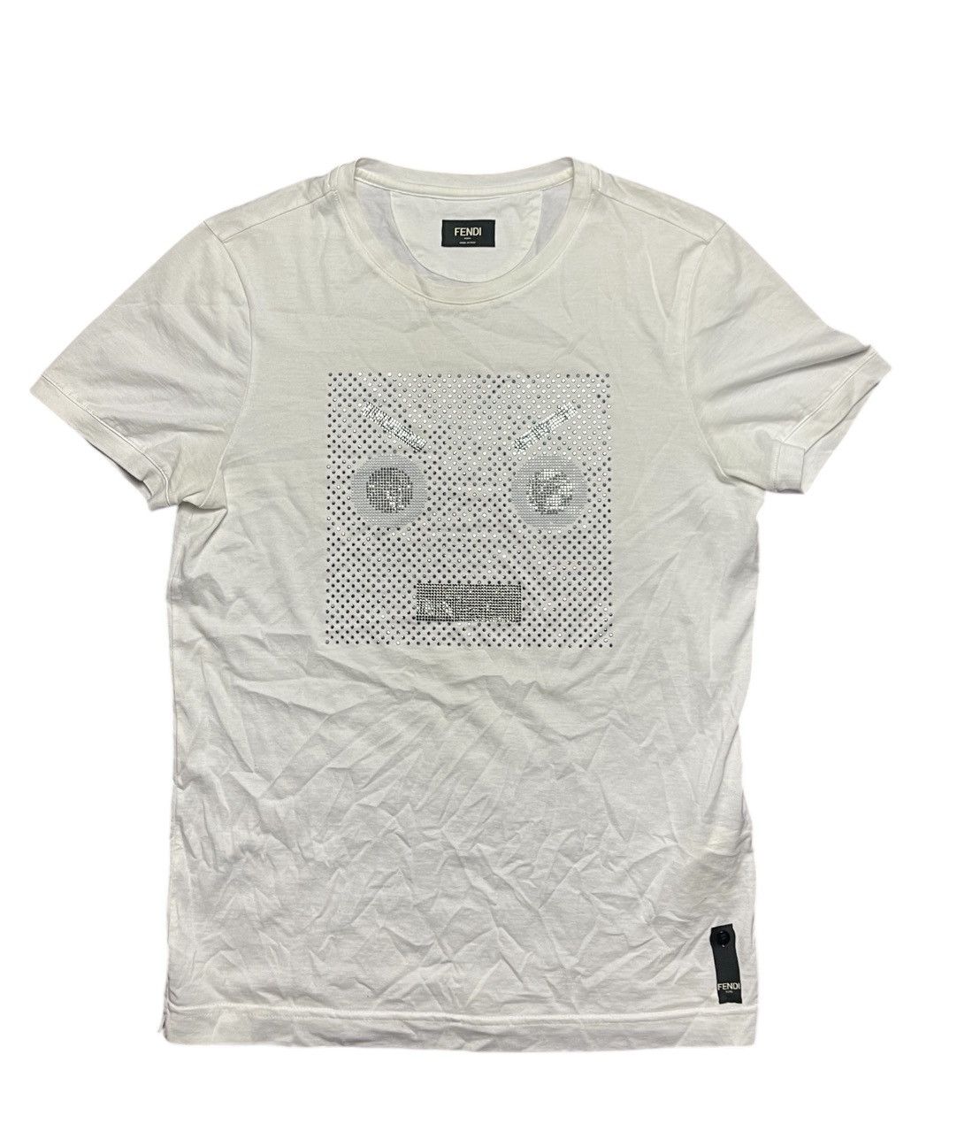 Fendi Fendi Robot Tee Size US S / EU 44-46 / 1 - 1 Thumbnail