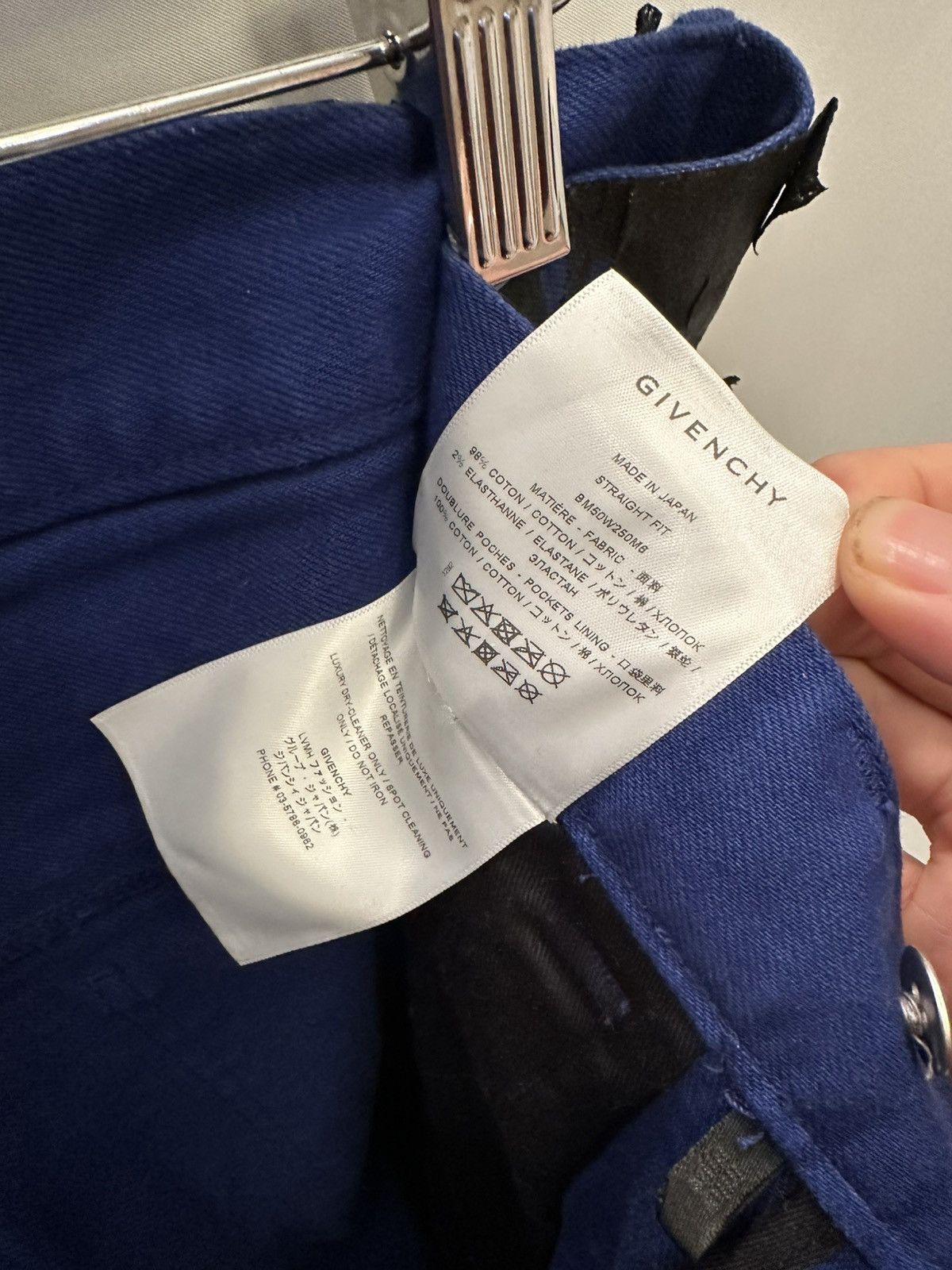 Givenchy Givenchy Two Tone Rip Off Denim Size US 32 / EU 48 - 12 Thumbnail