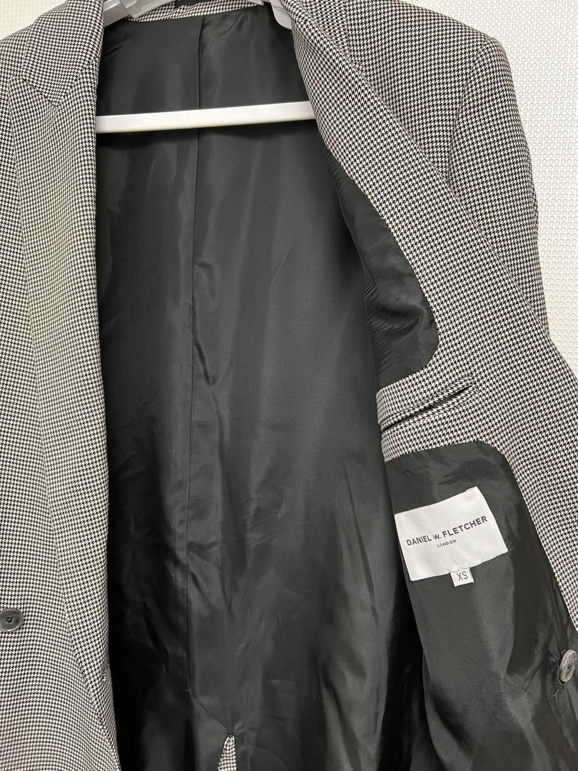 Daniel W. Fletcher DANIEL W. FLETCHER MID LENGTH TAILOR COAT MADE IN ENGLAND Size US XS / EU 42 / 0 - 5 Thumbnail