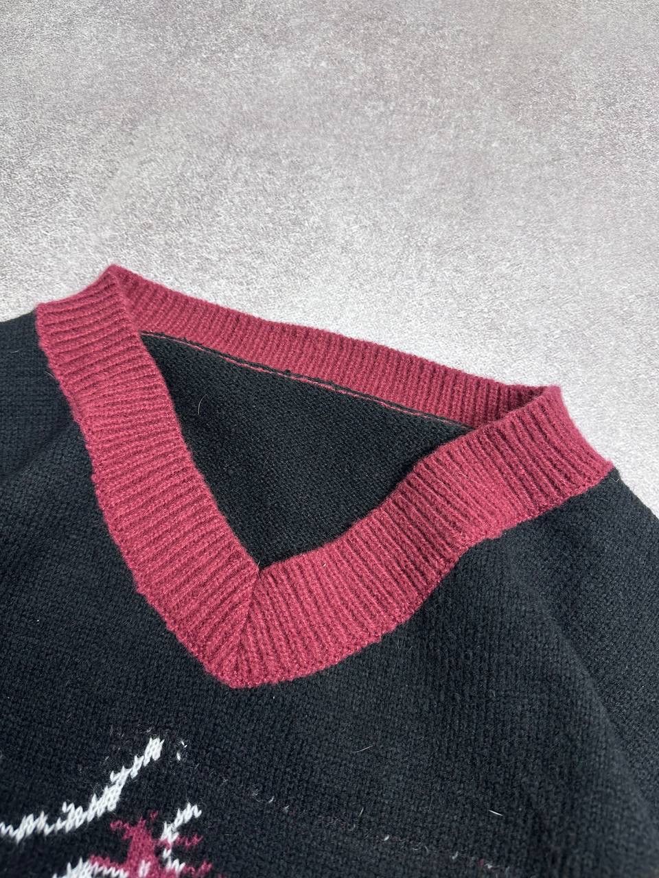 Vintage Vintage Avantgarde Y2K Boxy Archival Knit Sweater L Size US L / EU 52-54 / 3 - 4 Thumbnail