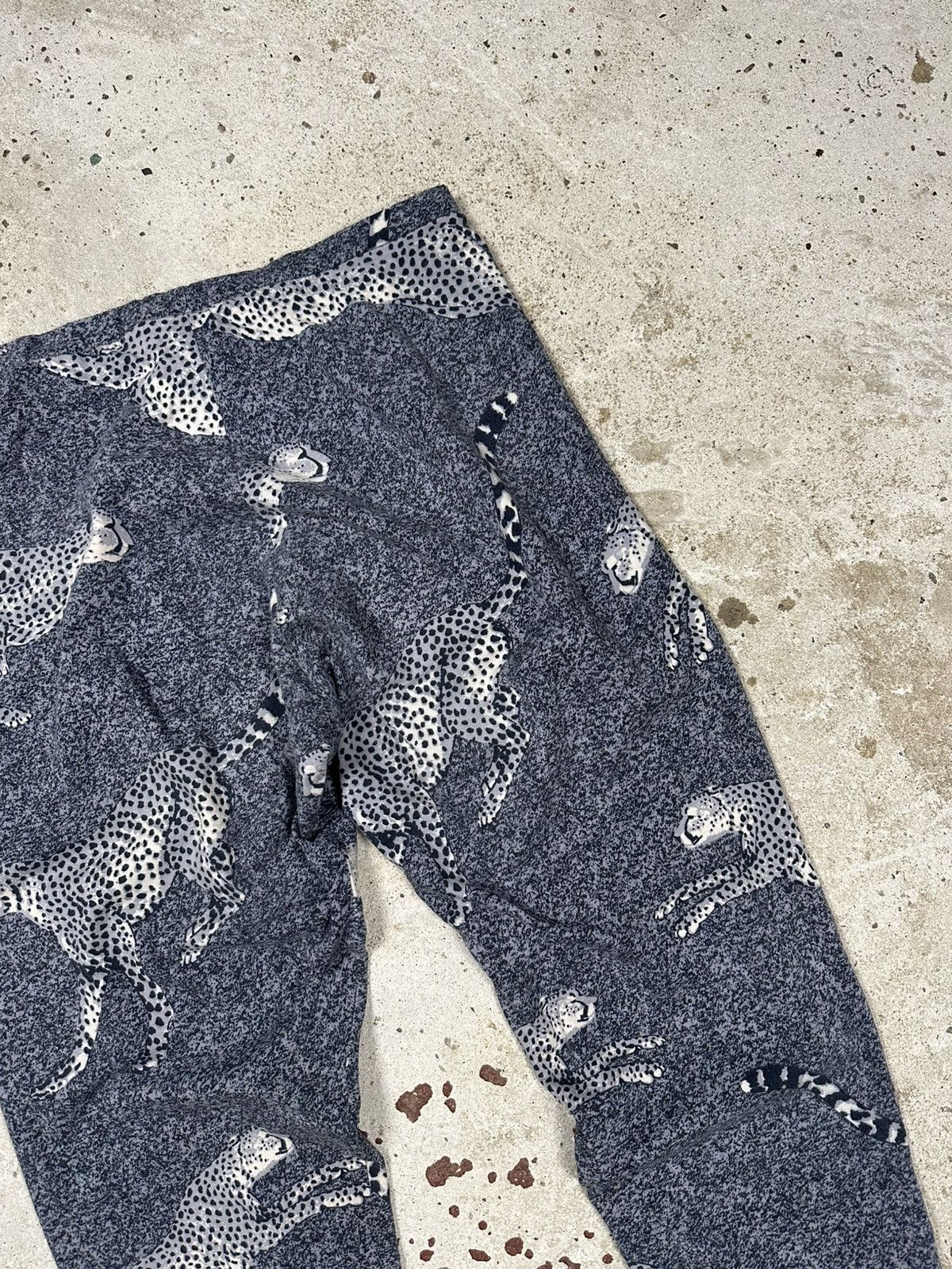 Kenzo × Vintage Vintage 90s Kenzo Jungle Gepard Print Animal Pants Leggins Size 32" / US 10 / IT 46 - 14 Thumbnail