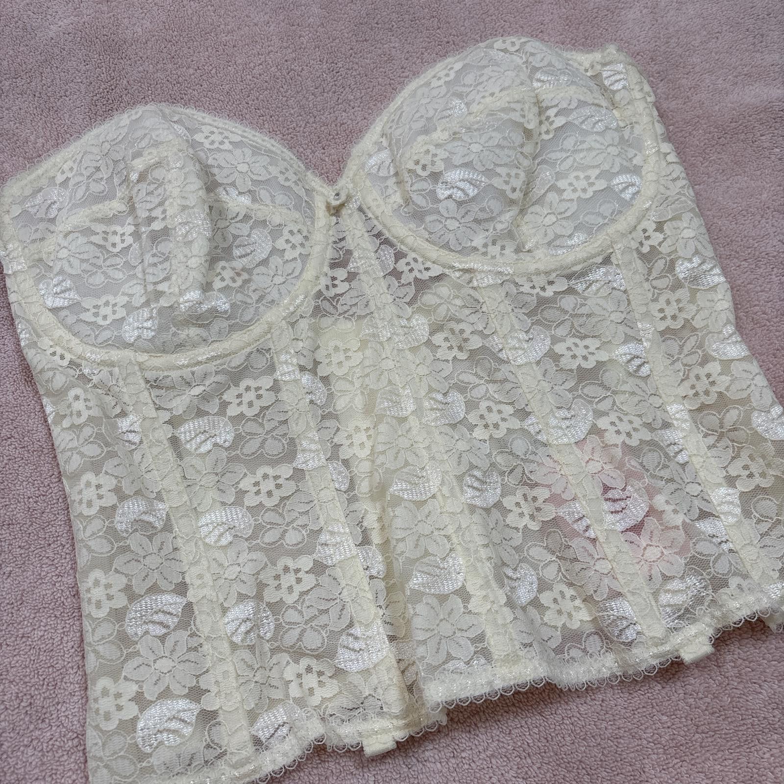Other y2k lace fairy corset top Size M / US 6-8 / IT 42-44 - 5 Thumbnail