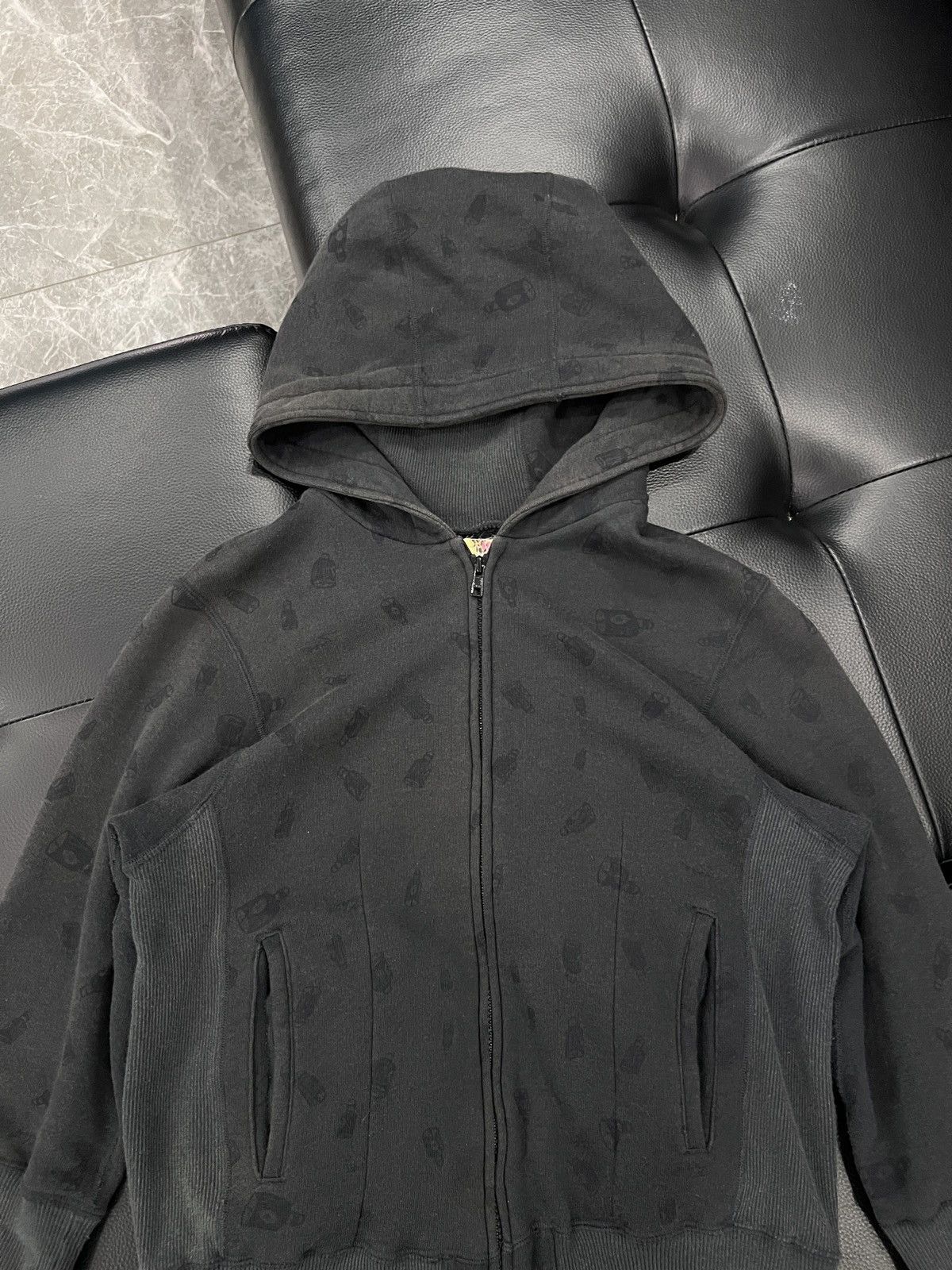 Undercover Undercover 2000s Cartoon Shadow Graphic Zip Hoodie Size US S / EU 44-46 / 1 - 4 Thumbnail
