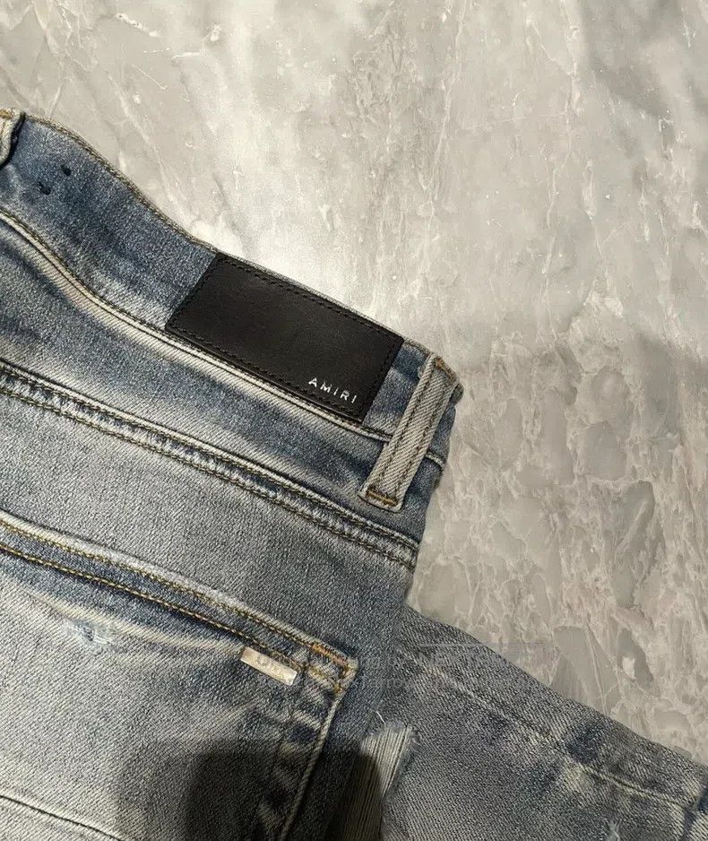 Amiri Amiri Size 30 Classic multi-element blue jeans Size US 30 / EU 46 - 3 Thumbnail
