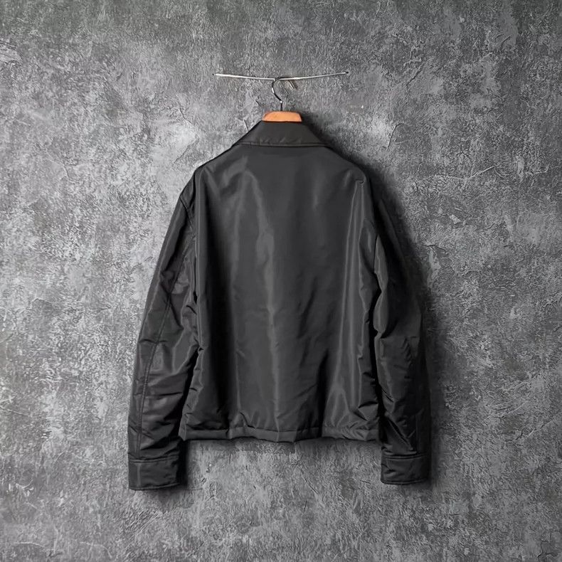 Versace Versace Leather logo lapel jacket Size S / US 4 / IT 40 - 2 Thumbnail