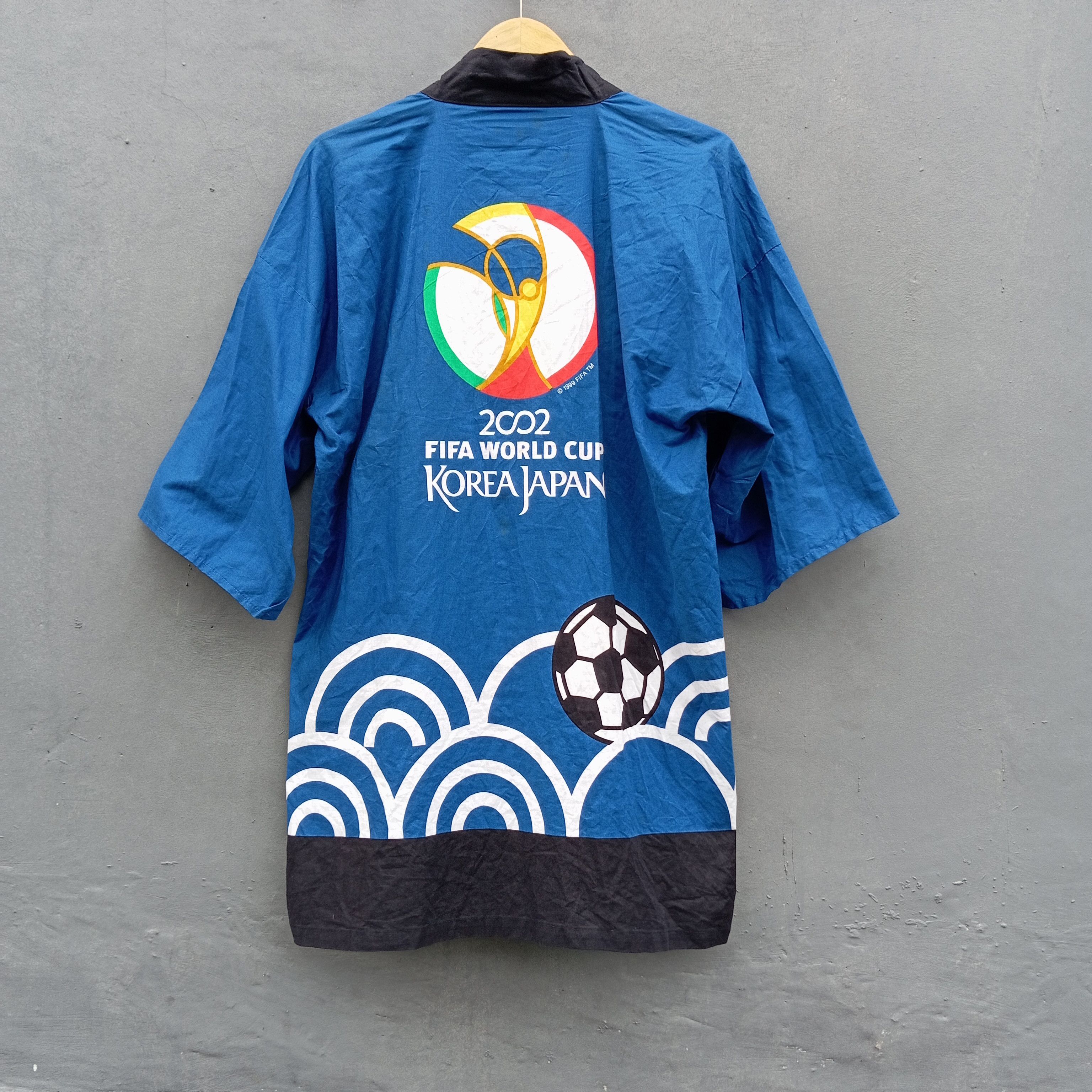 Japanese Brand Vintage 2002 Fifa World Cup Korea Japan Kimono