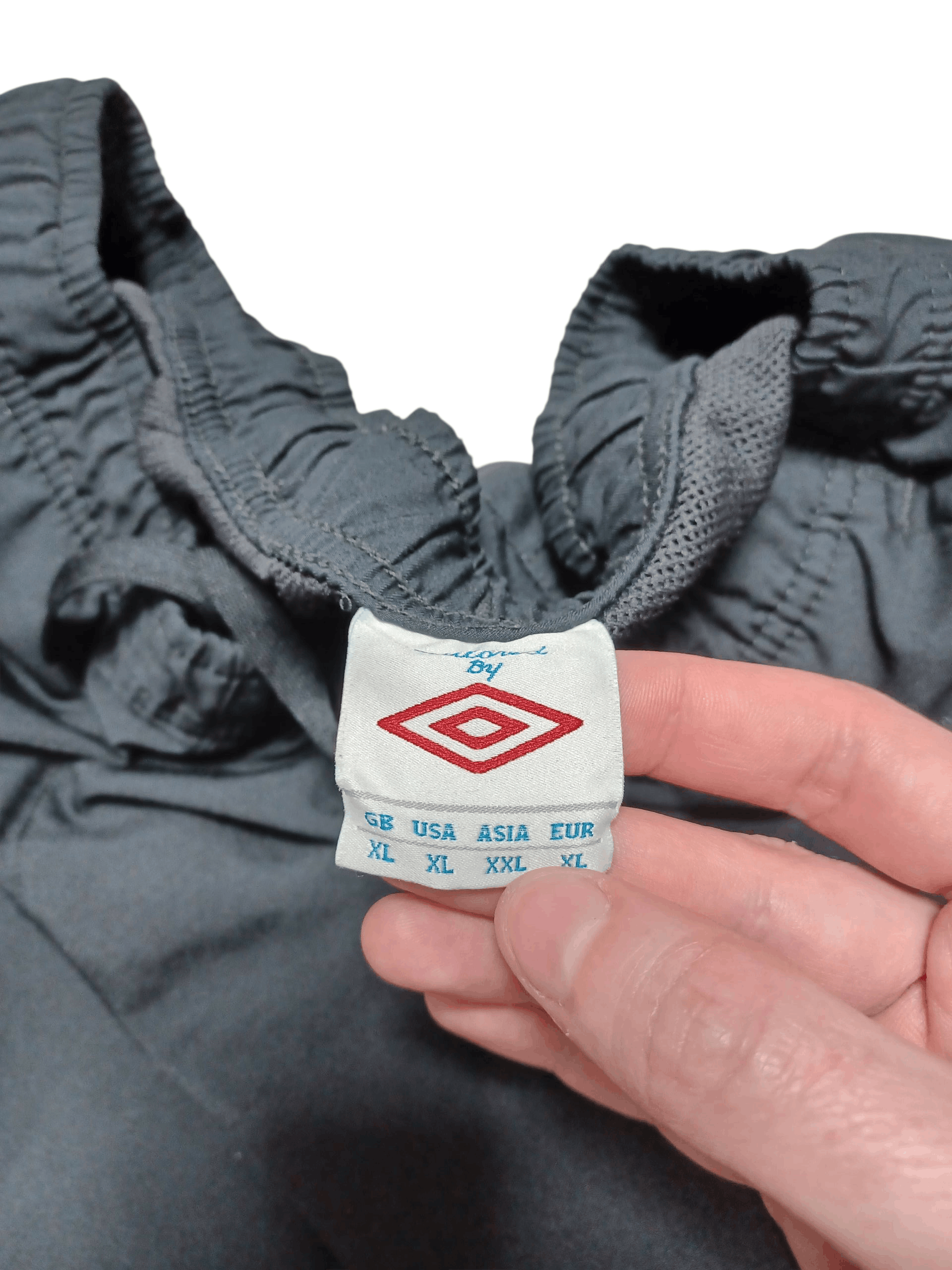 Umbro MANCHESTER CITY UMBRO VINTAGE NYLON SHORTS SOCCER DRILL Size US 36 / EU 52 - 4 Thumbnail
