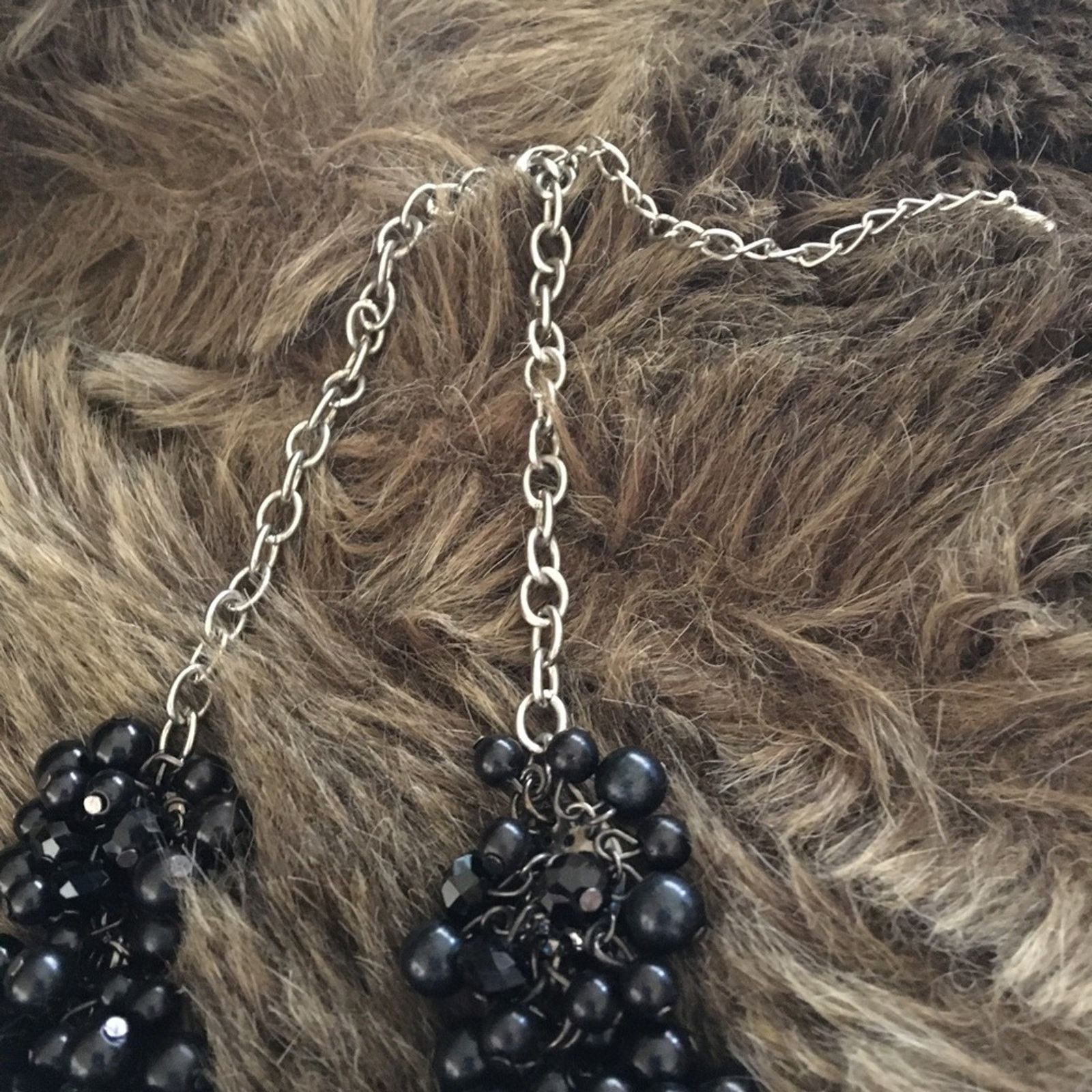 Vintage Vintage blackberry beaded cluster necklace Size ONE SIZE - 9 Thumbnail