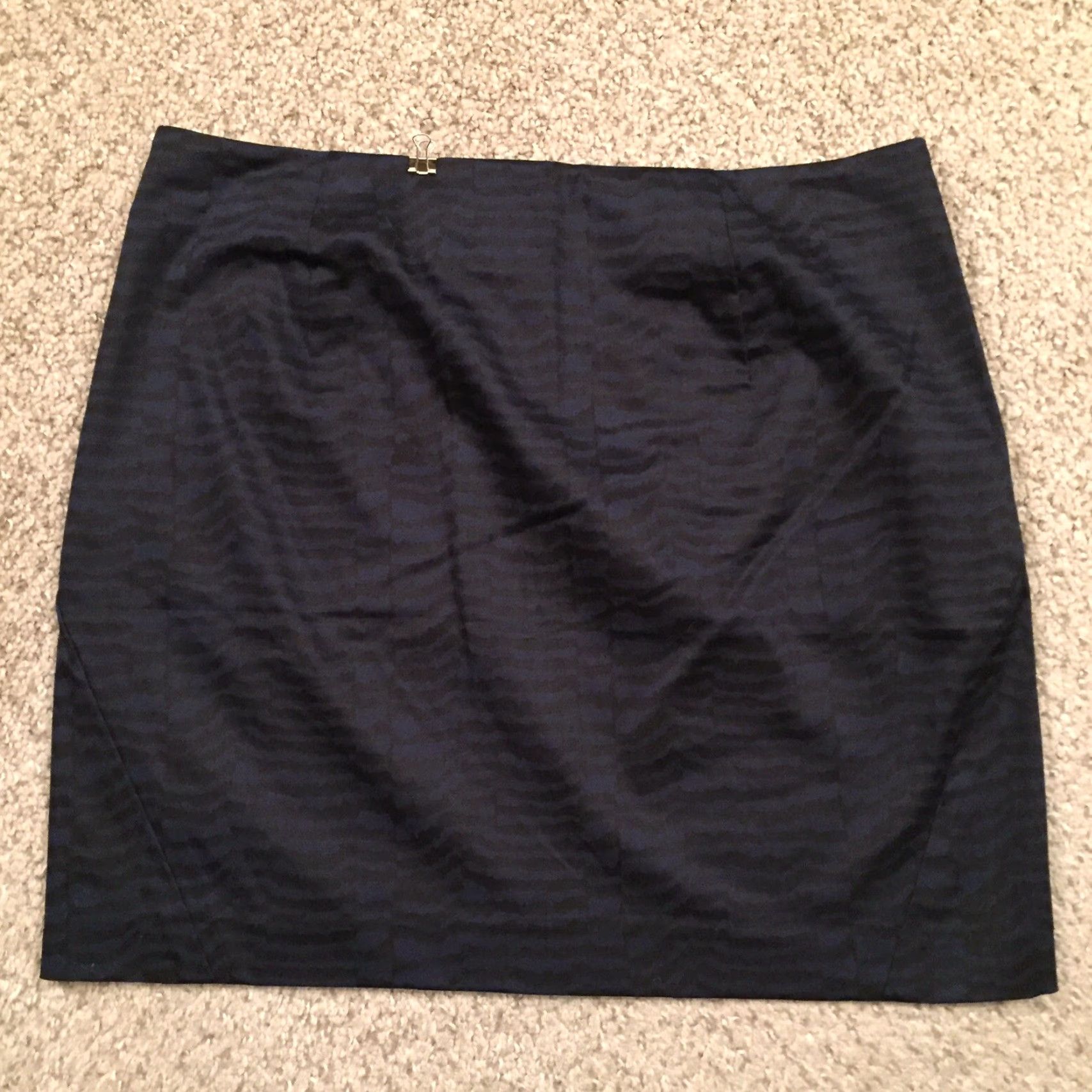 Gap Gap Skirt Women Short Pencil Animal Print Pockets Black Cotton Blend 0 Size 25" / US 0 / IT 36 - 7 Thumbnail