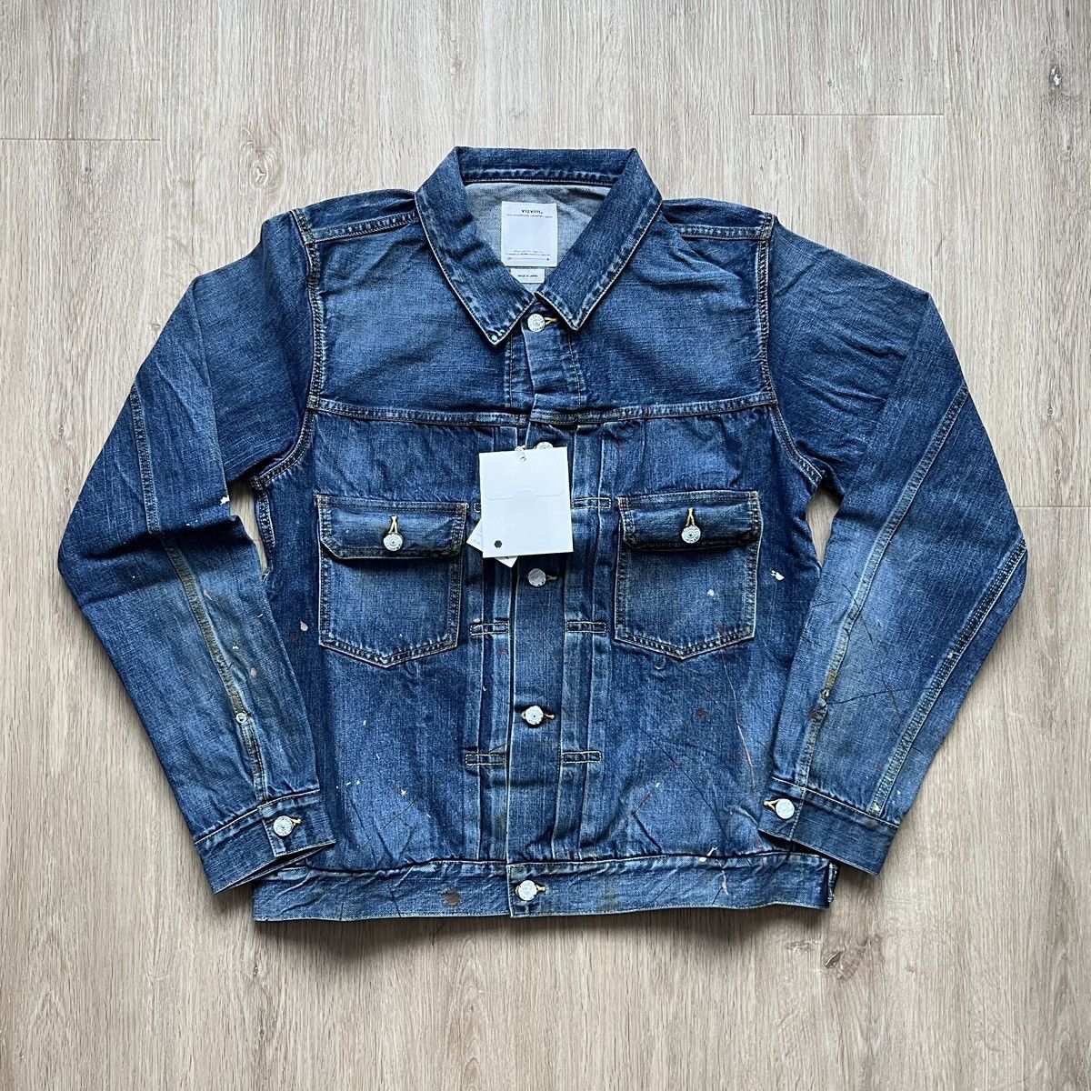 Visvim SS 101 JKT DRY DMGD-999 | Grailed