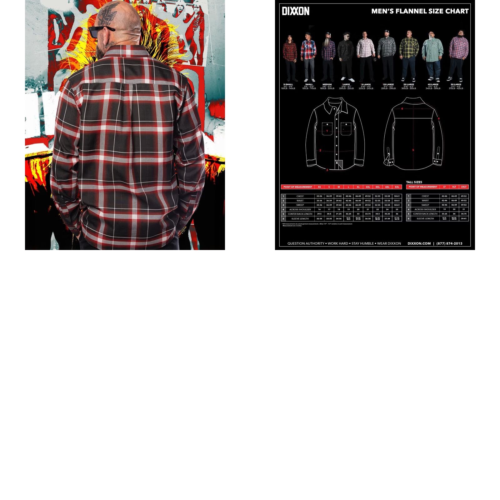 Vintage Dixxon Flannel Iron Maiden 50th Anniversary Shirt Men's L Black Red White Plaid Button-Up Long Sleeve Size US L / EU 52-54 / 3 - 8 Thumbnail