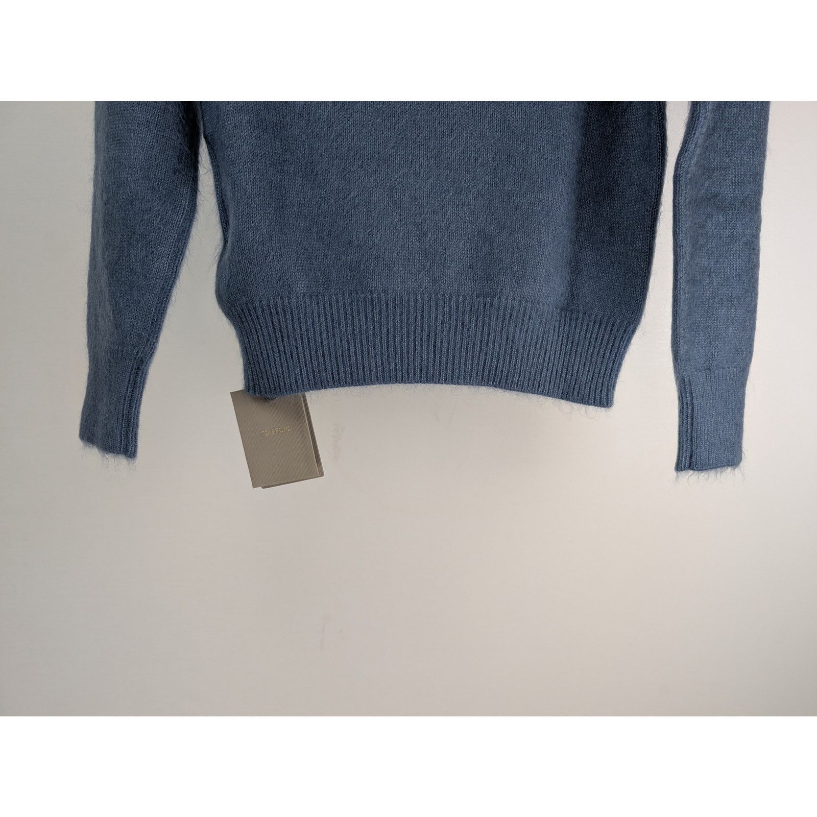 Tom Ford o1rshd1 Turtle Neck Sweatshirt in Blue Size US M / EU 48-50 / 2 - 12 Thumbnail